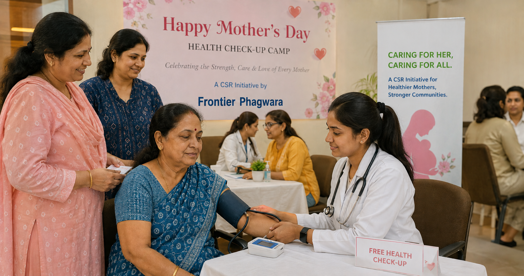 Honoring Mothers Through Care: Frontier Phagwara’s Health Awareness Drive