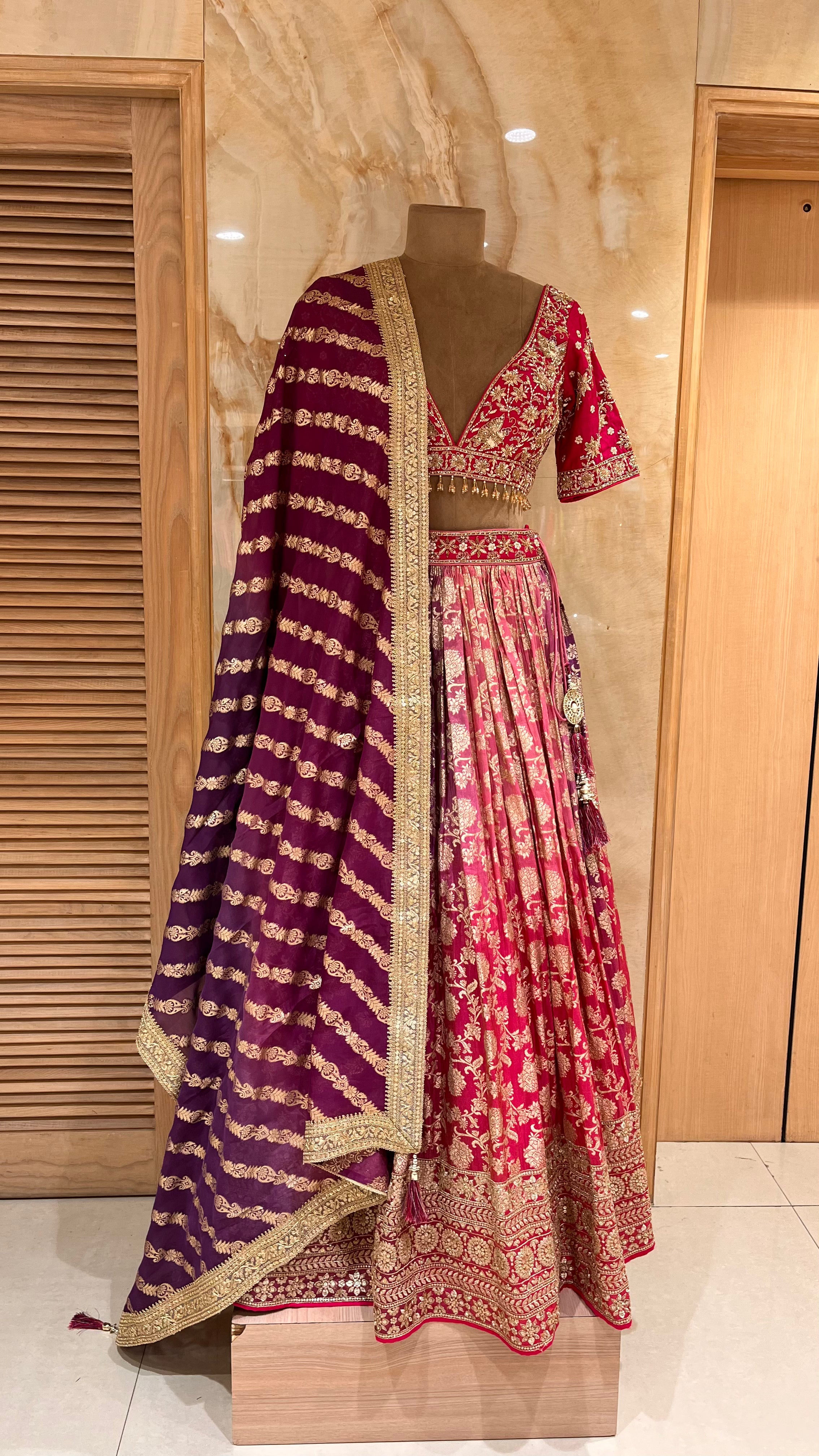 STYLISH TRADITIONAL DESIGNER LEHENGA FOR WEDDINGS
