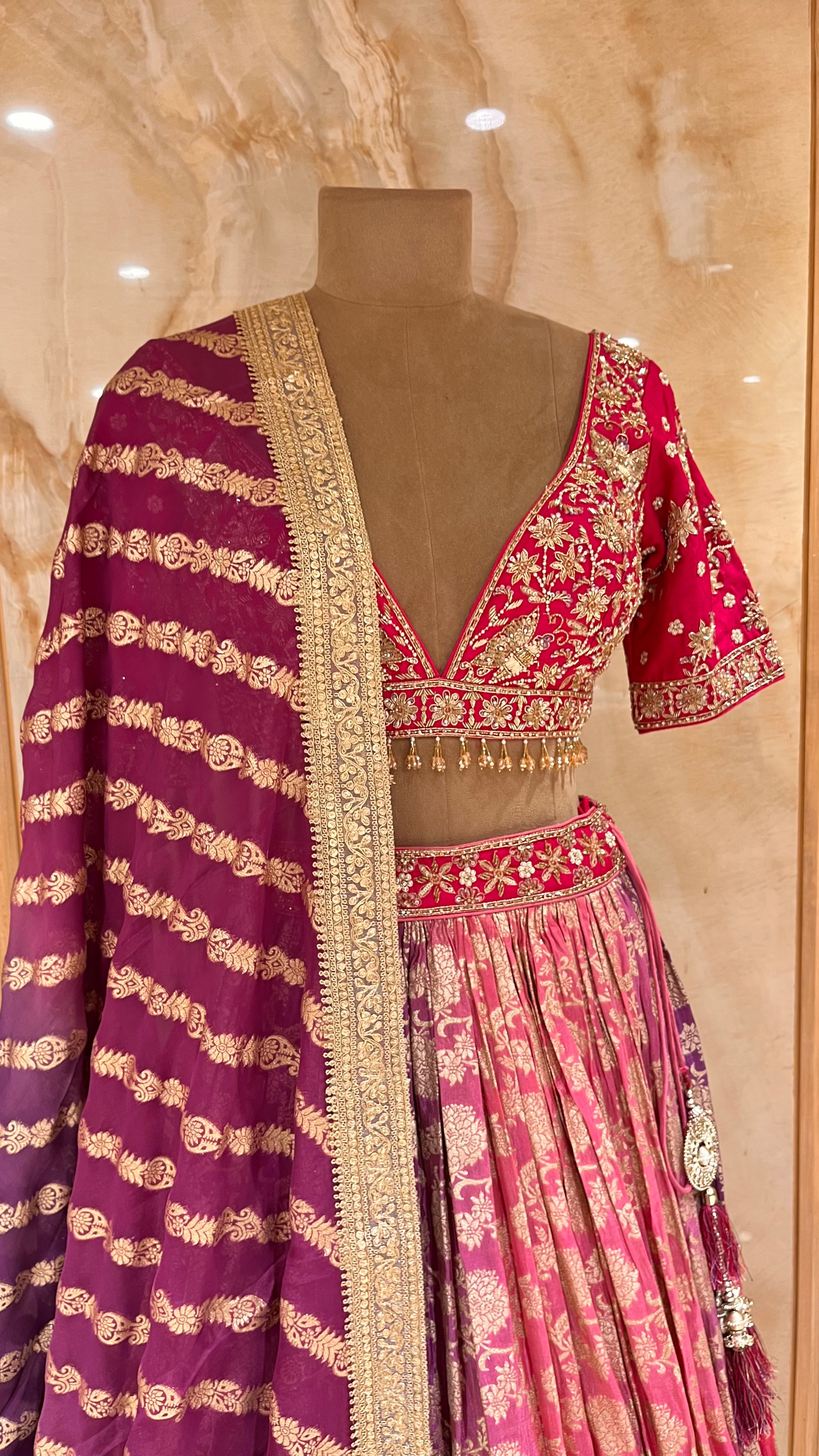 STYLISH TRADITIONAL DESIGNER LEHENGA FOR WEDDINGS
