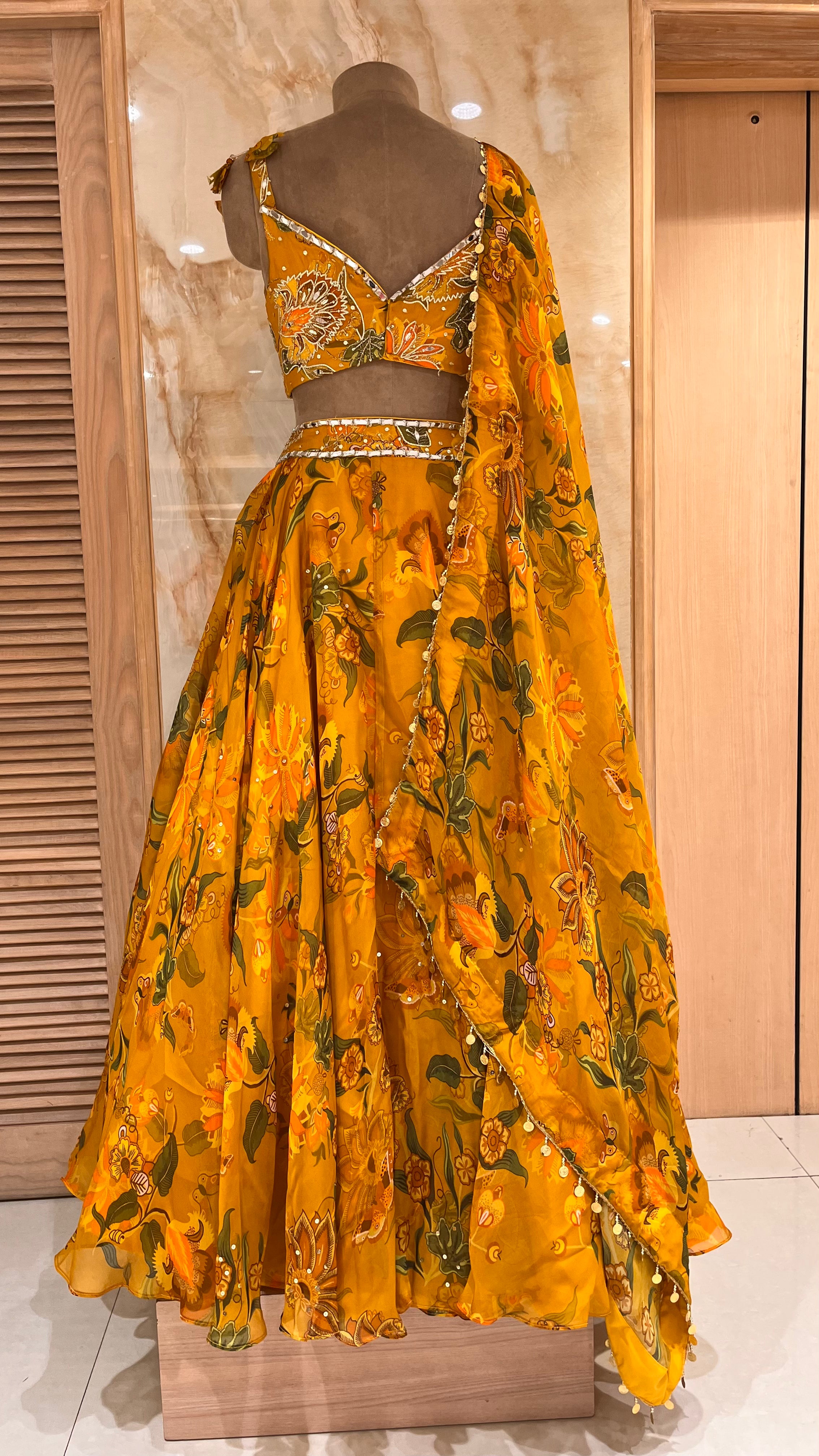 GRACEFUL DESIGNER LEHENGA WITH INTRICATE EMBROIDERY