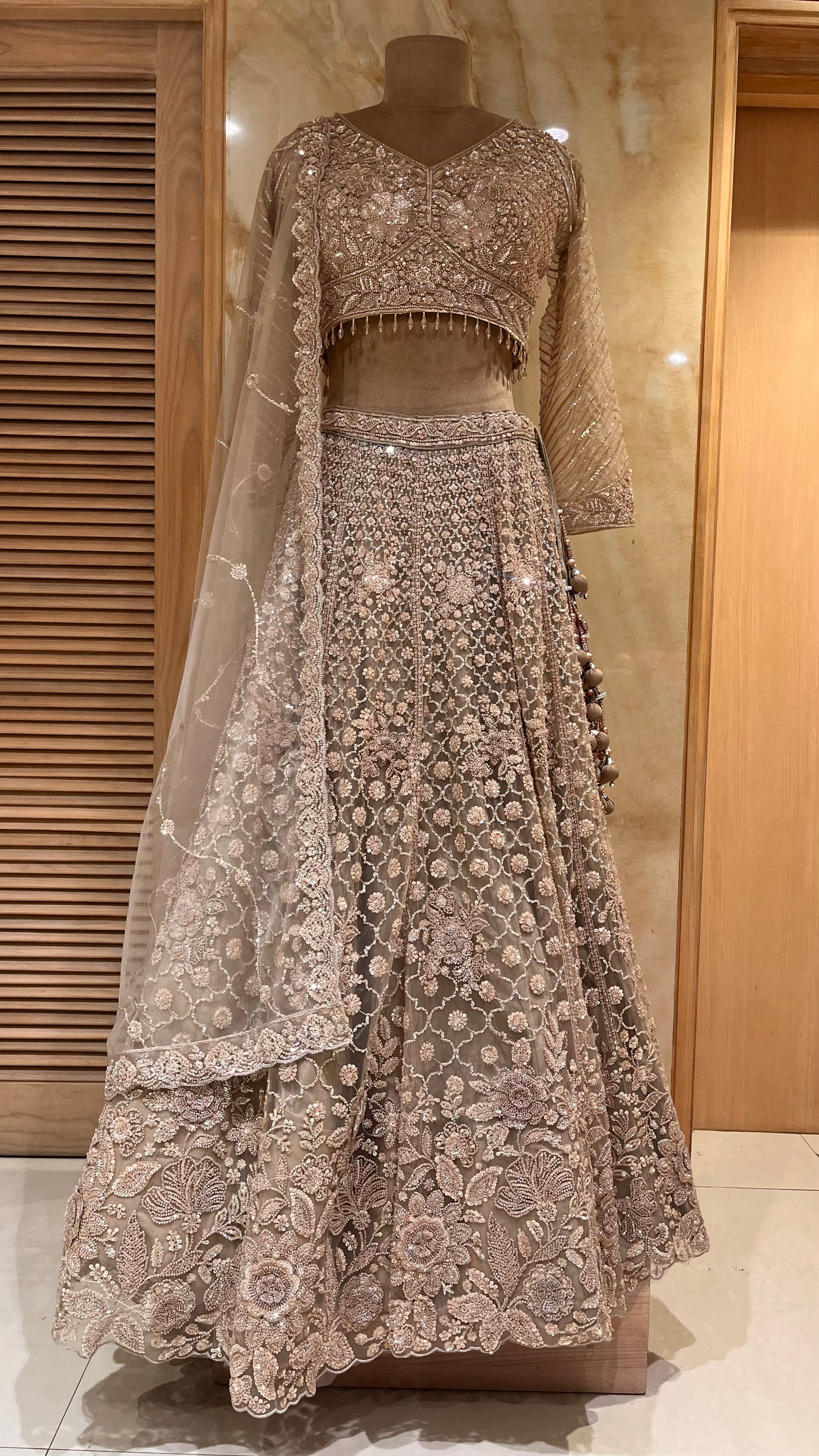 ELEGANT DESIGNER LEHENGA WITH PREMIUM EMBROIDERY WORK