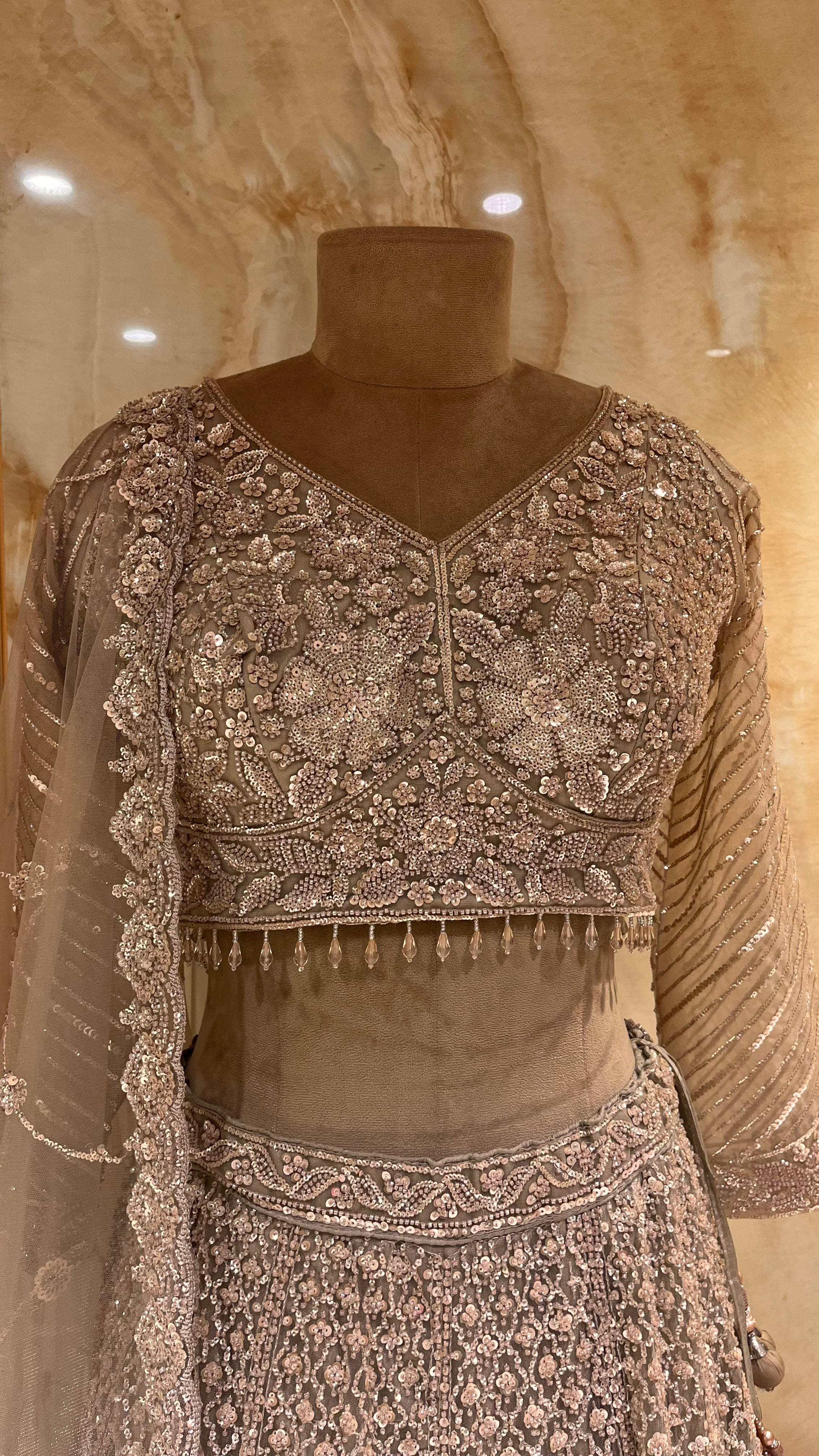 ELEGANT DESIGNER LEHENGA WITH PREMIUM EMBROIDERY WORK