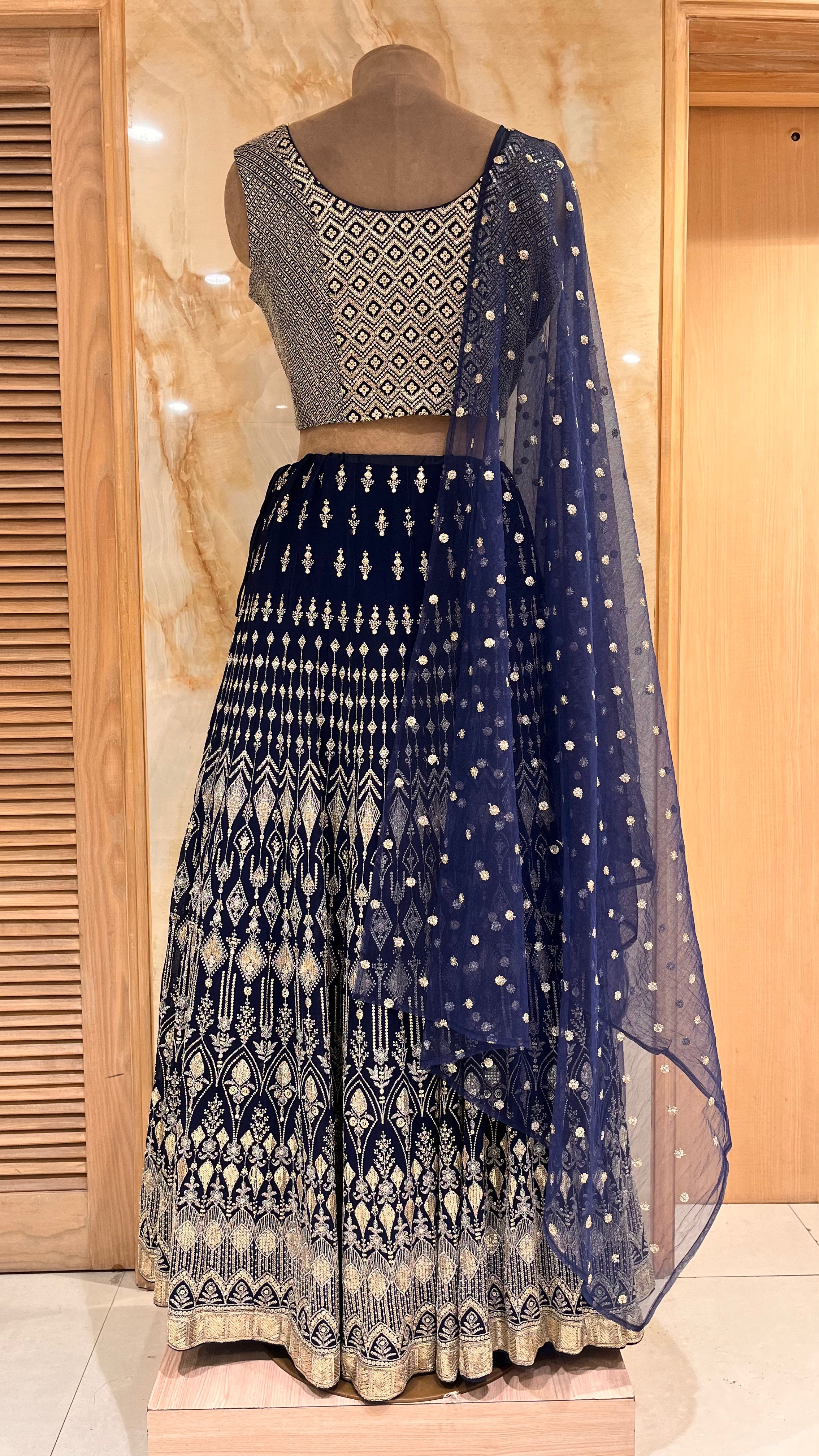 STYLISH DESIGNER LEHENGA WITH HEAVY EMBROIDERY & DUPATTA