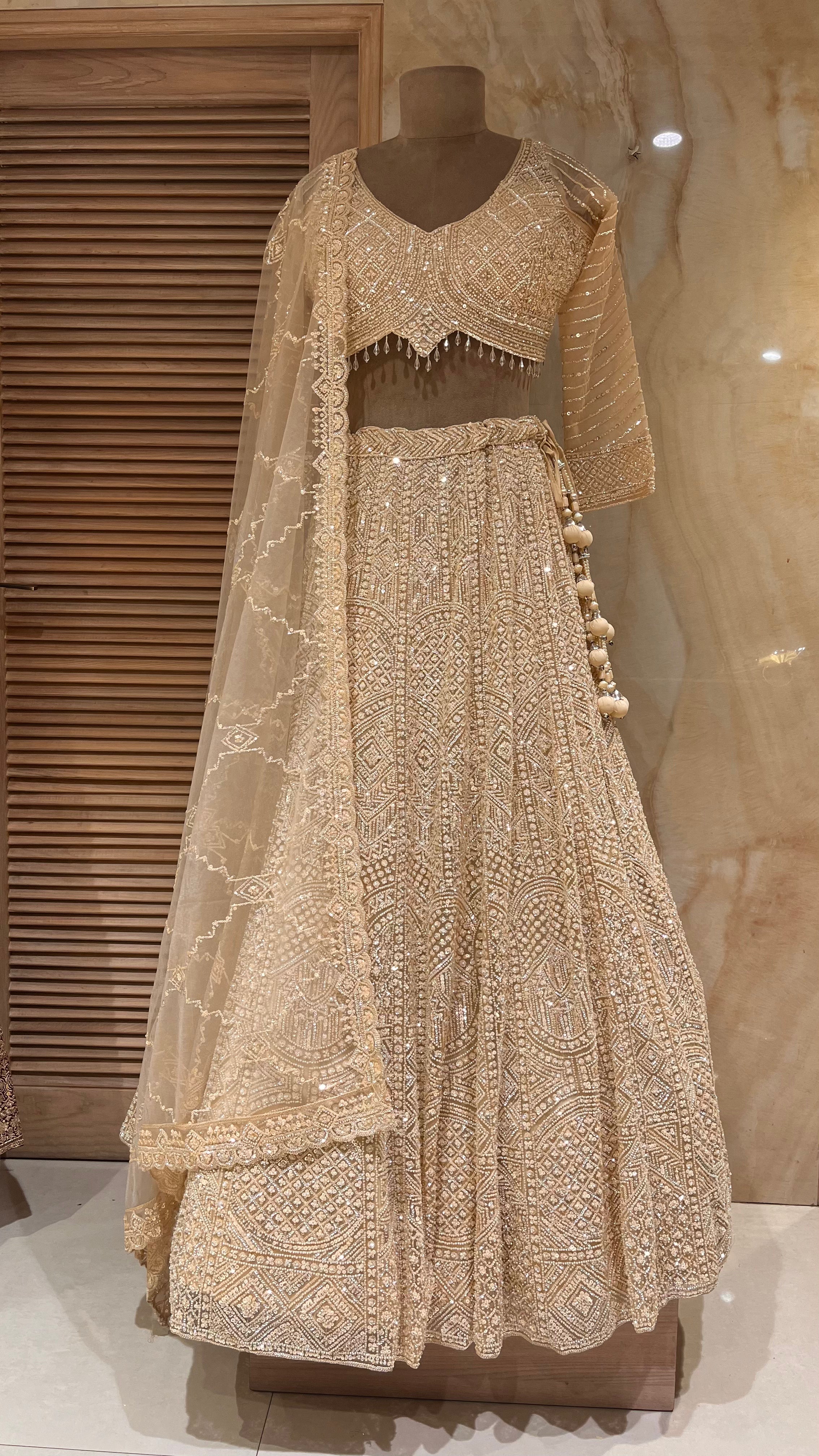 STUNNING PARTY WEAR DESIGNER LEHENGA