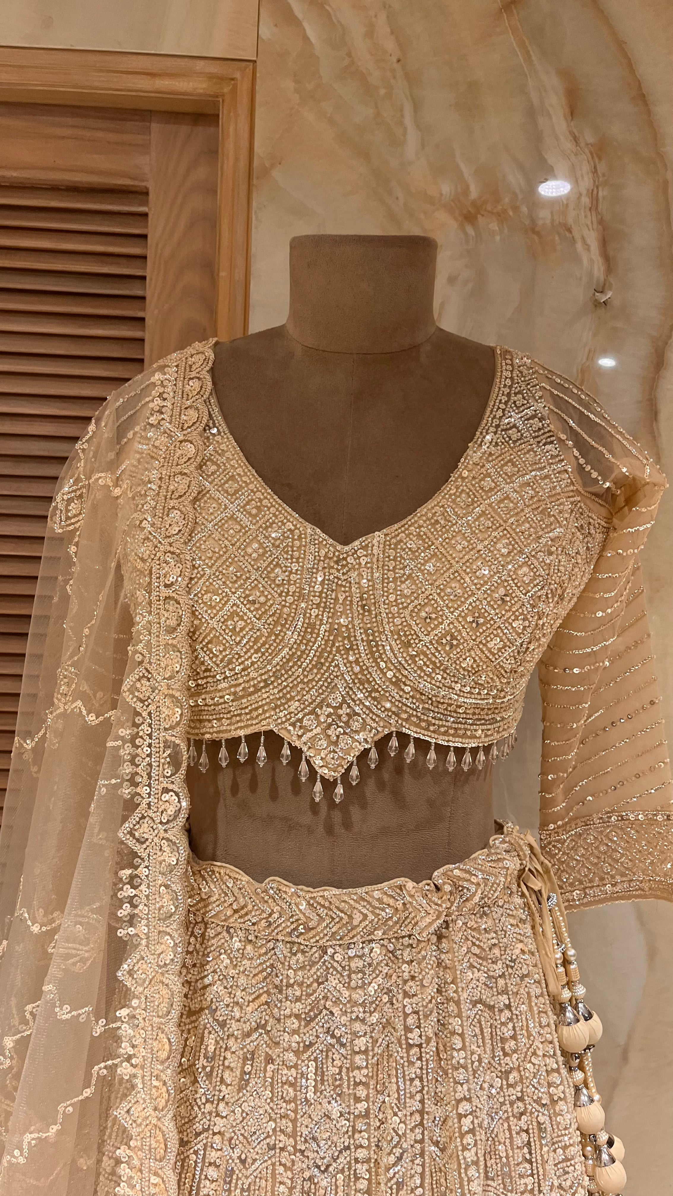 STUNNING PARTY WEAR DESIGNER LEHENGA