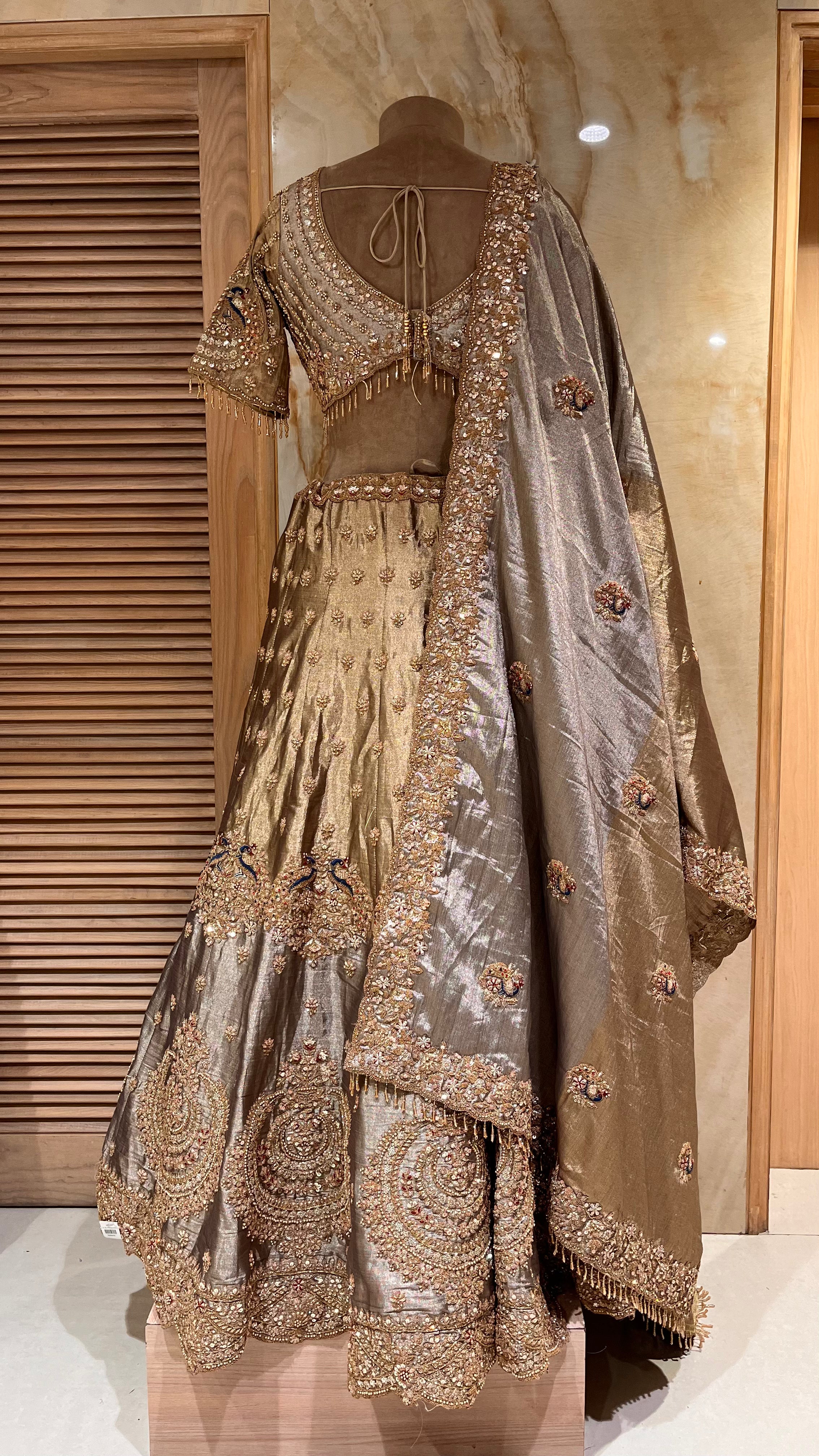 ELEGANT DESIGNER LEHENGA WITH HEAVY EMBROIDERY WORK