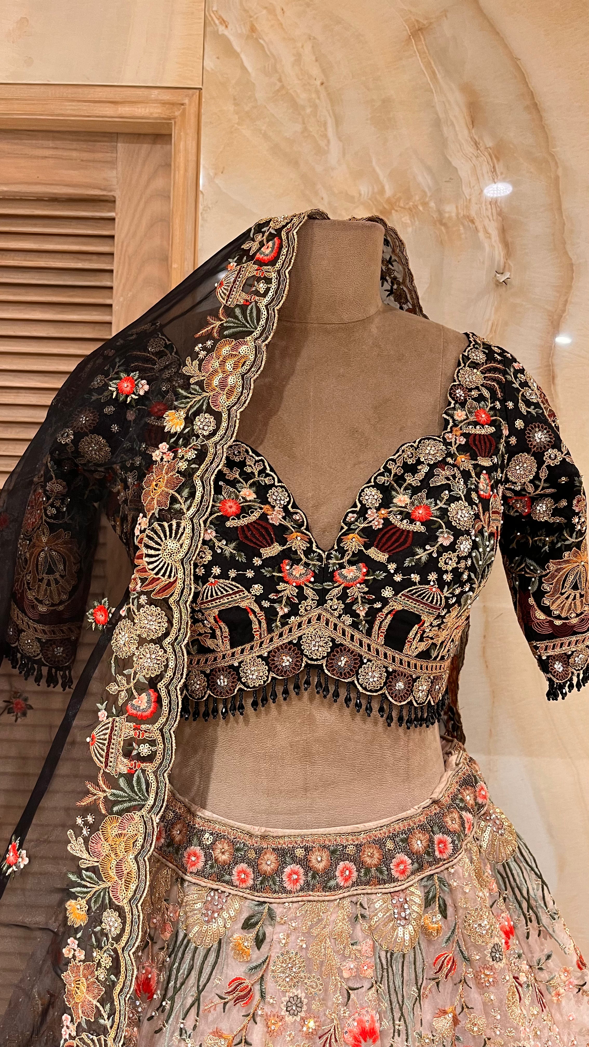 BEAUTIFUL FESTIVE WEAR DESIGNER LEHENGA