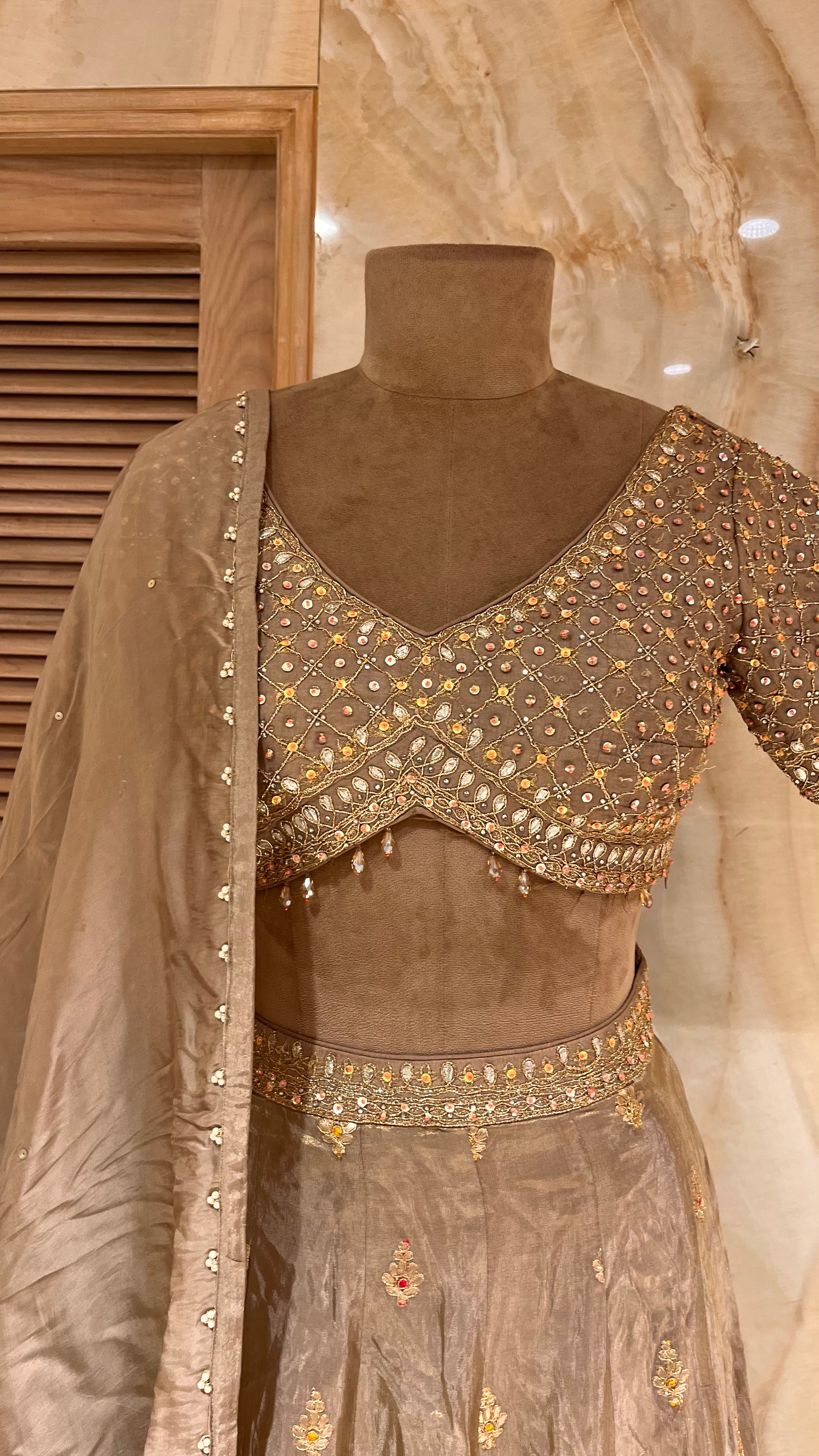 STYLISH DESIGNER PARTY WEAR LEHENGA SET