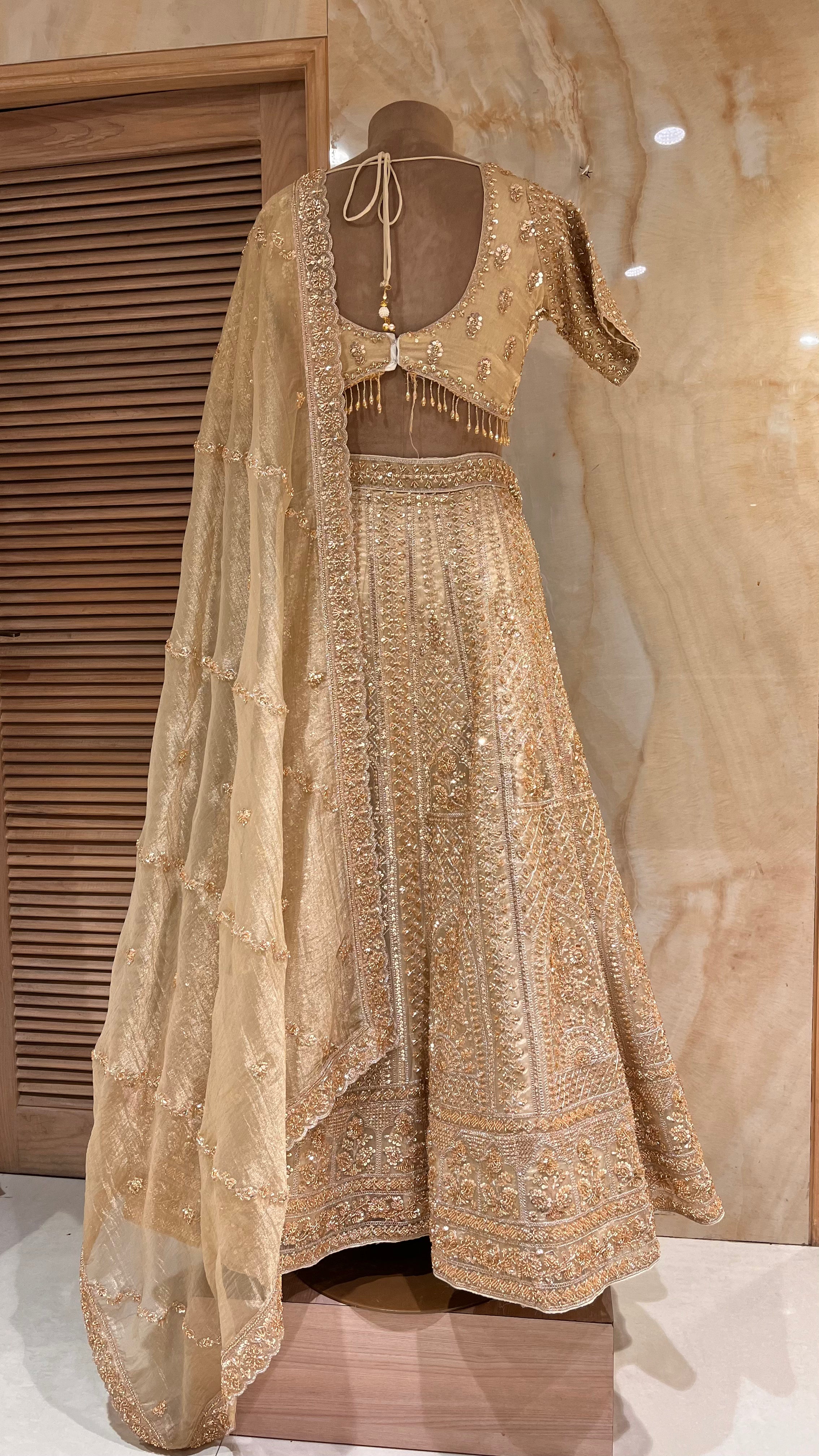 PREMIUM DESIGNER HEAVY EMBROIDERED LEHENGA SET