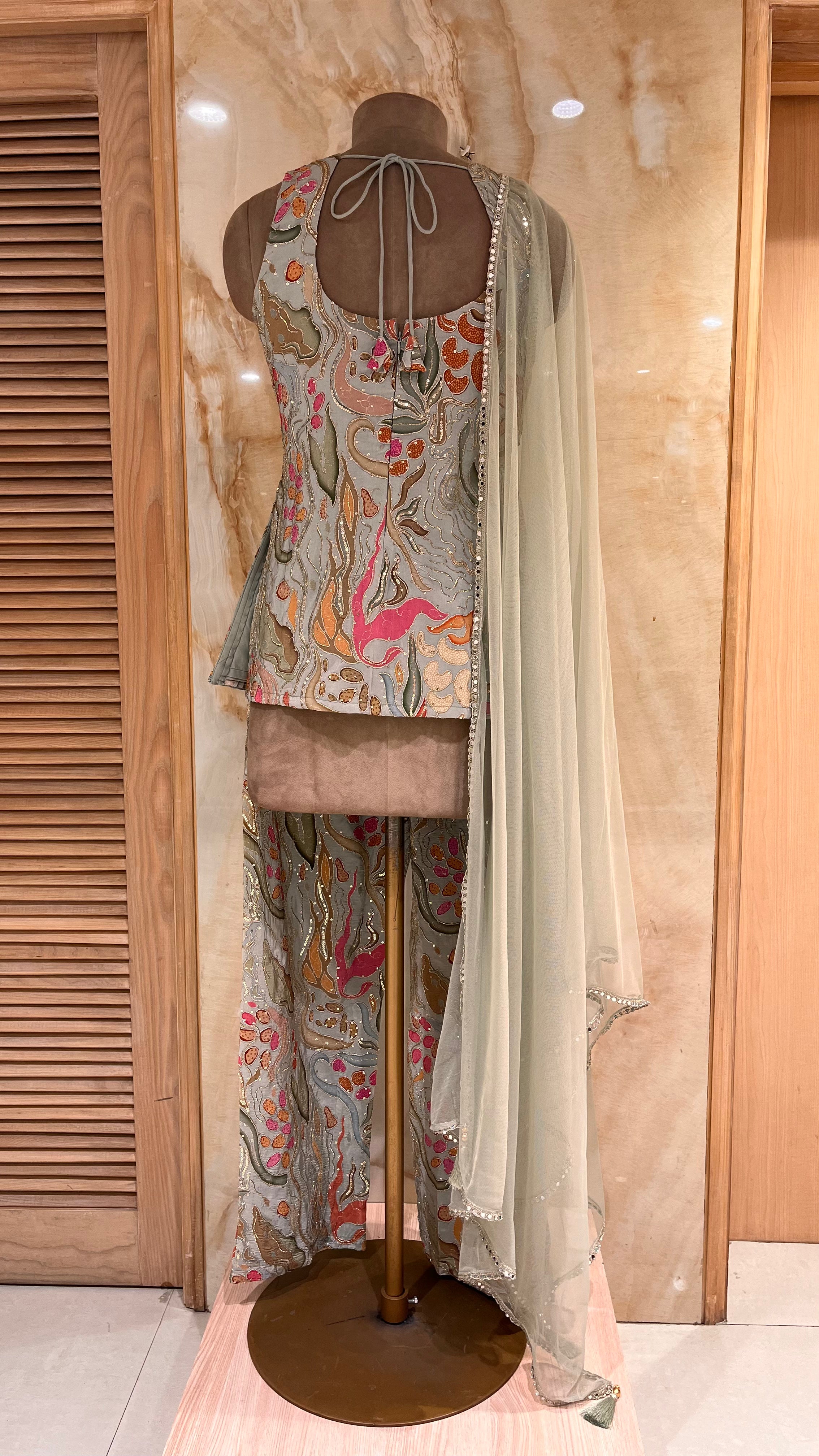 ELEGANT HEAVY WORK READYMADE SUIT