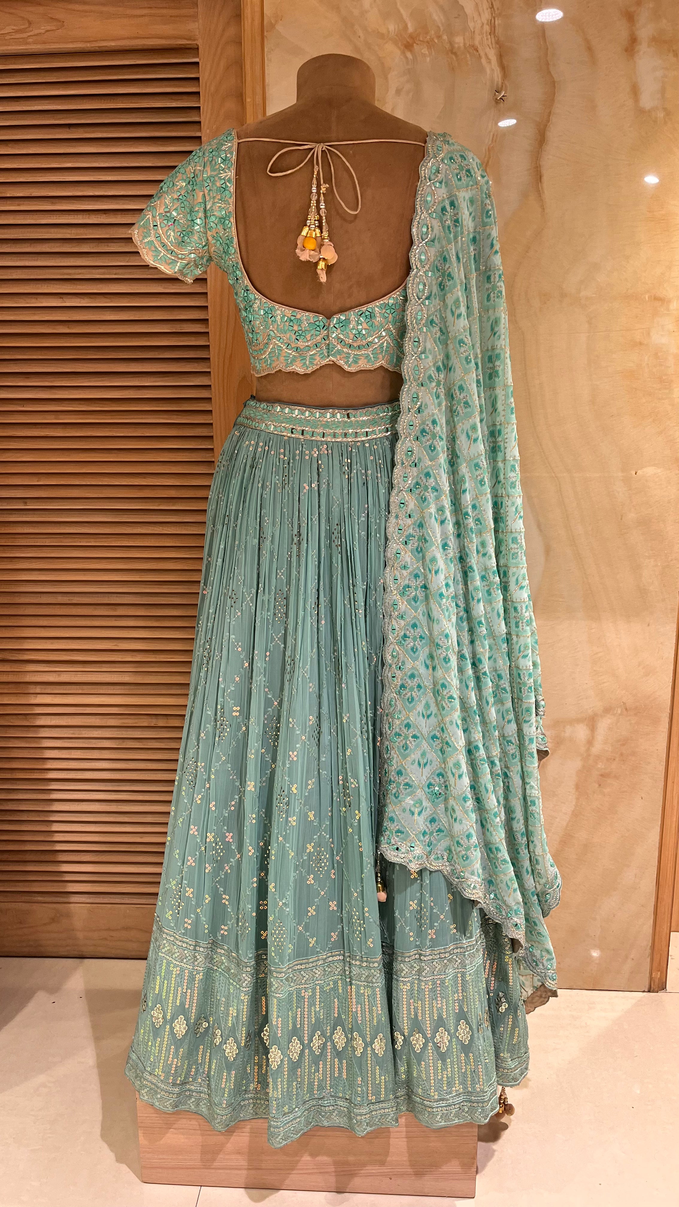 LUXURY EMBROIDERED LEHENGA SET