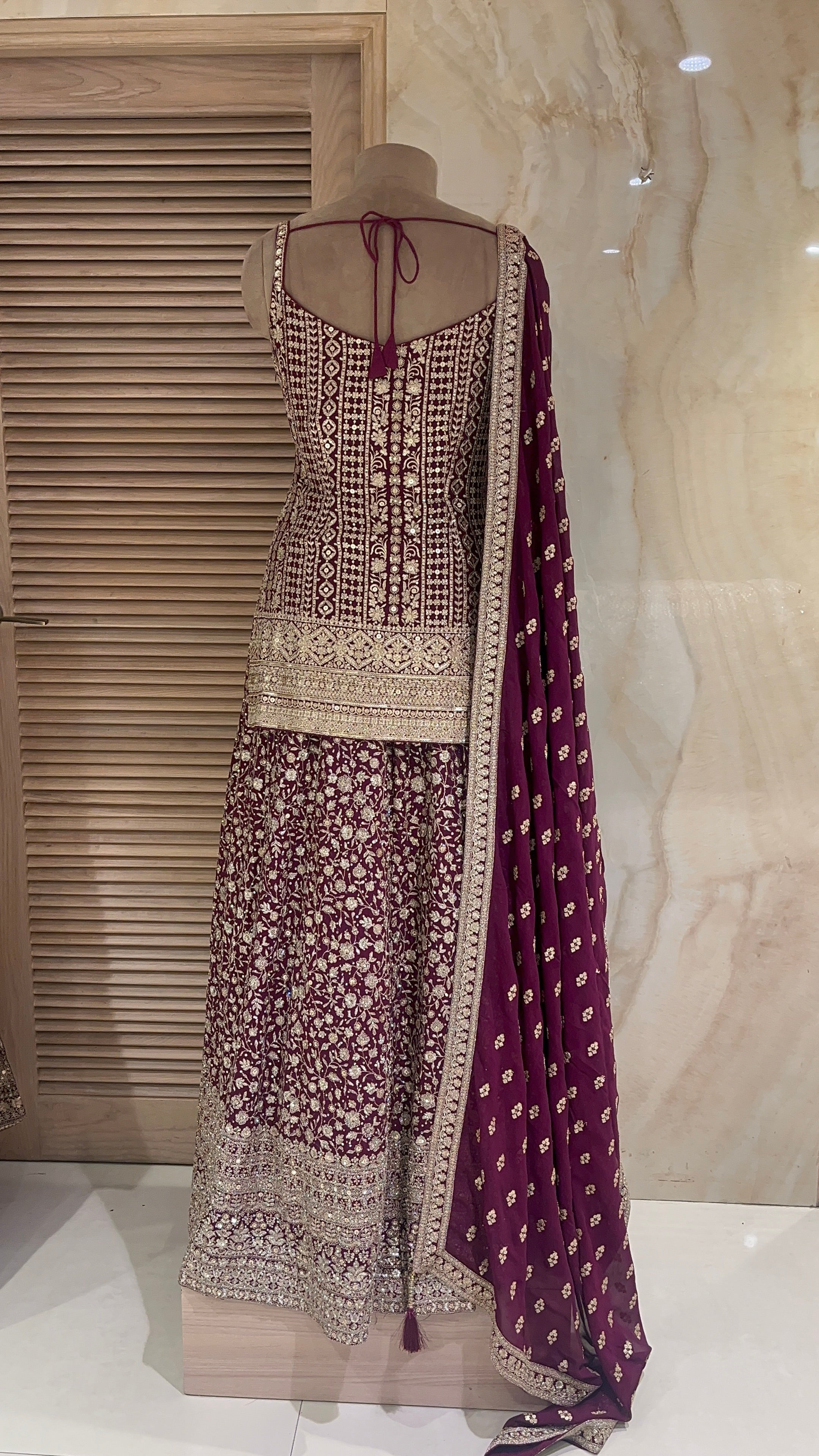LUXURY EMBROIDERED LEHENGA SET
