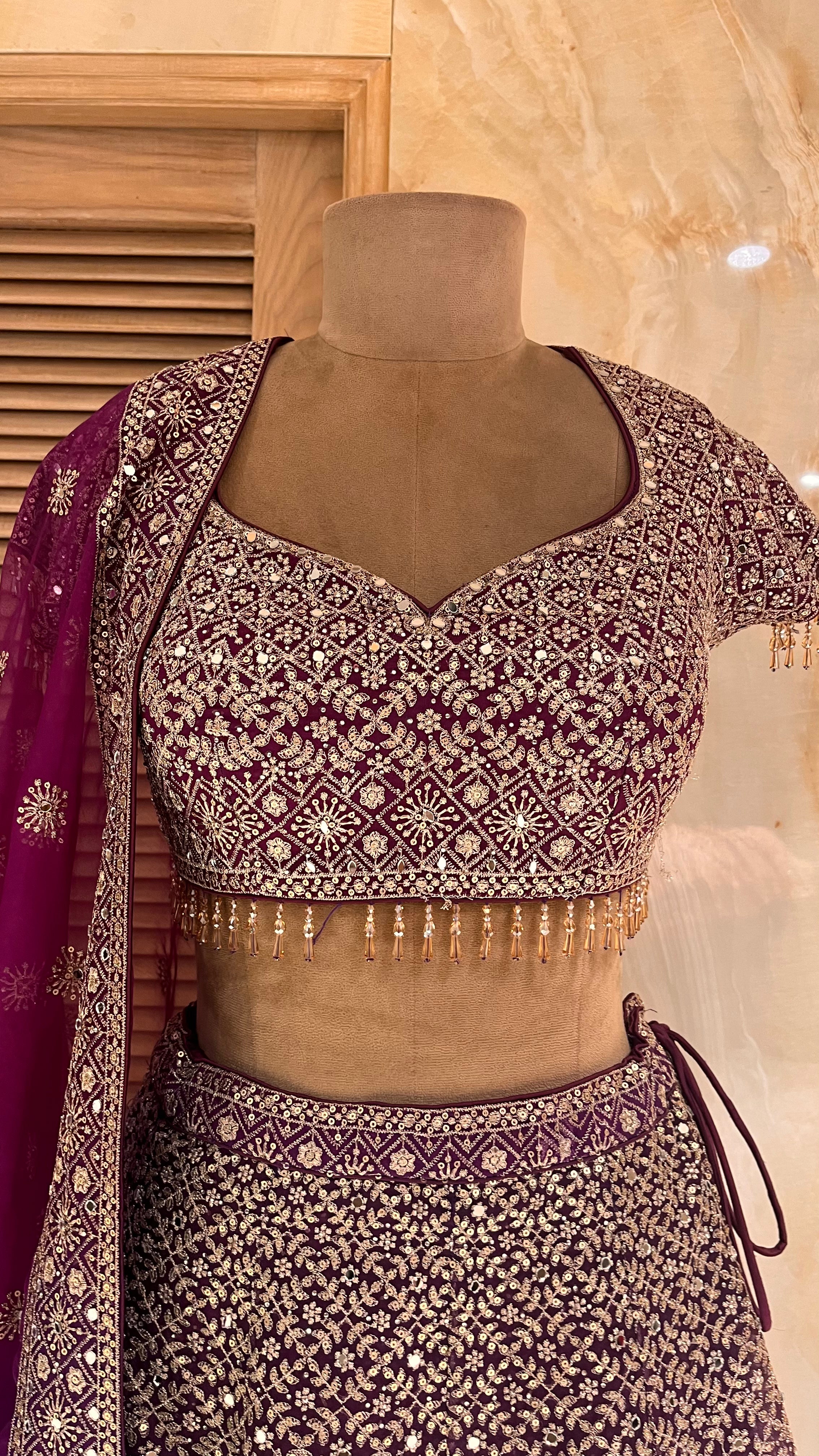 ELEGANT DESIGNER LEHENGA SET