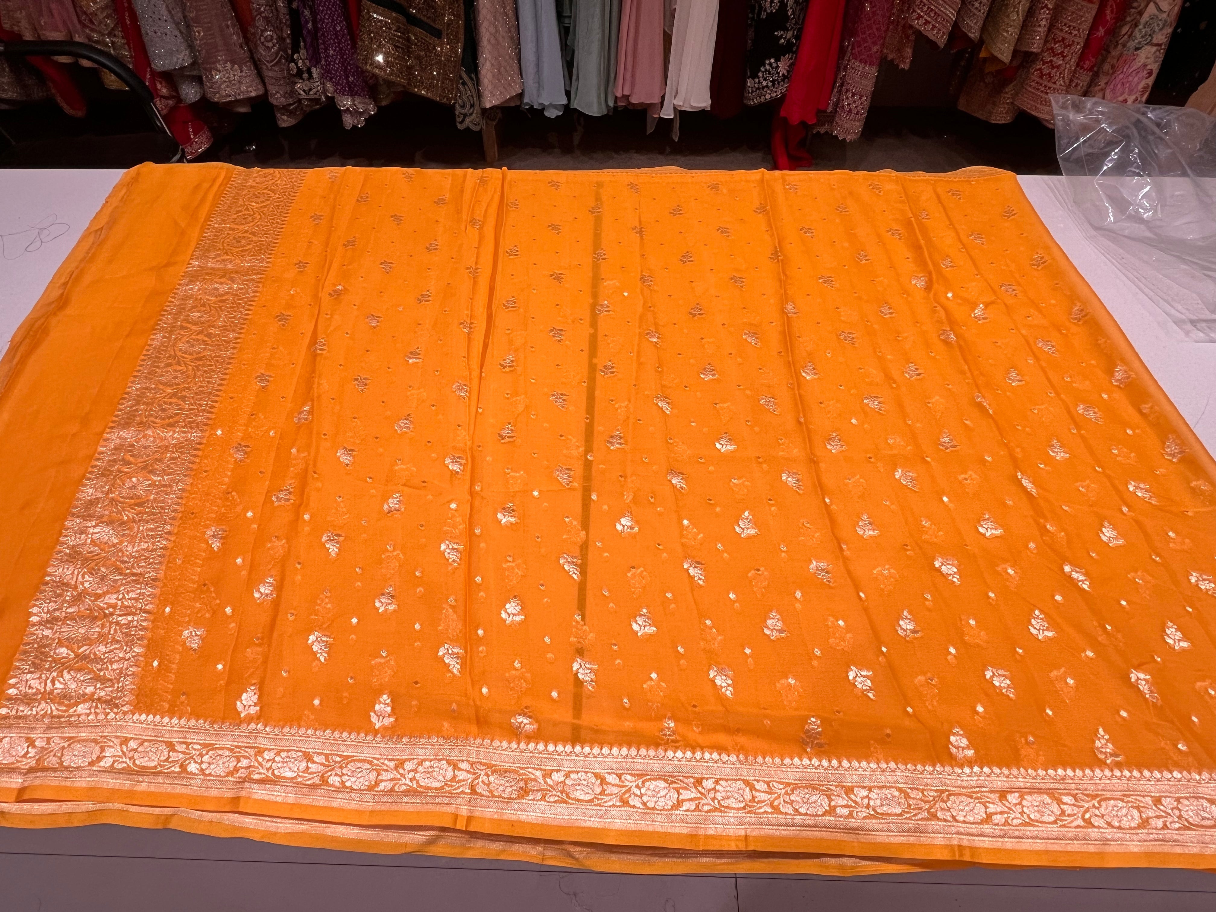 ROYAL BANARASI UNSTITCHED SUIT SET