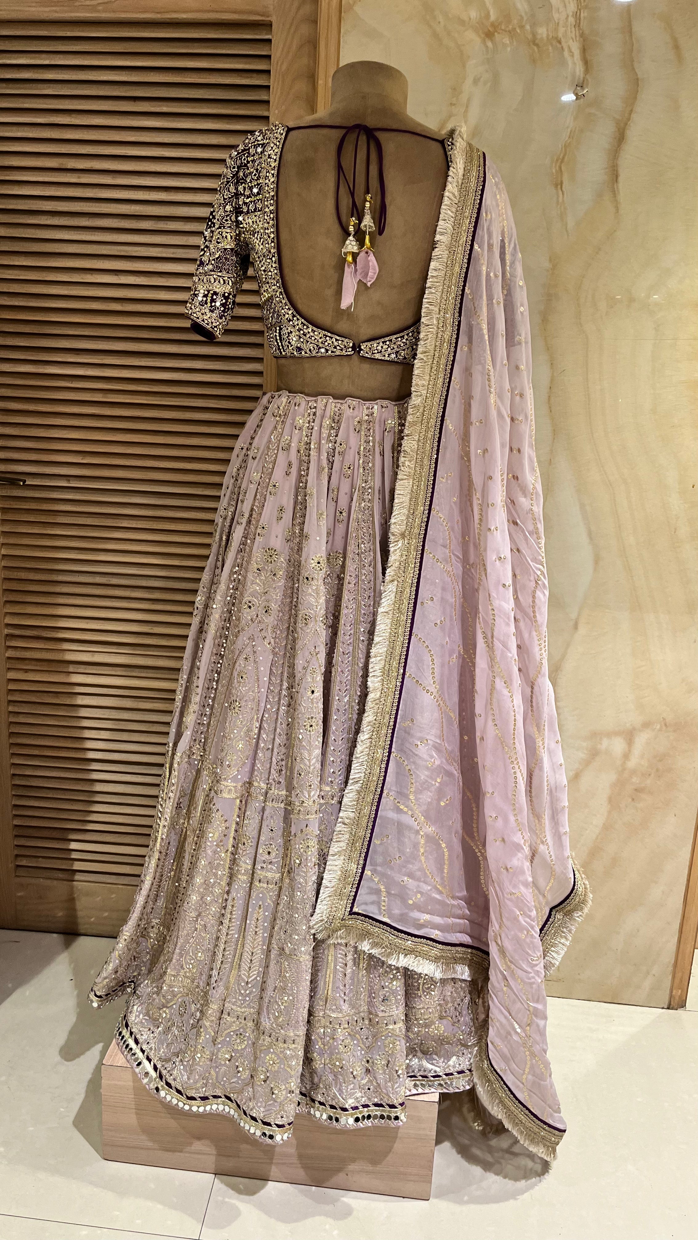 STYLISH EMBROIDERED LEHENGA SET
