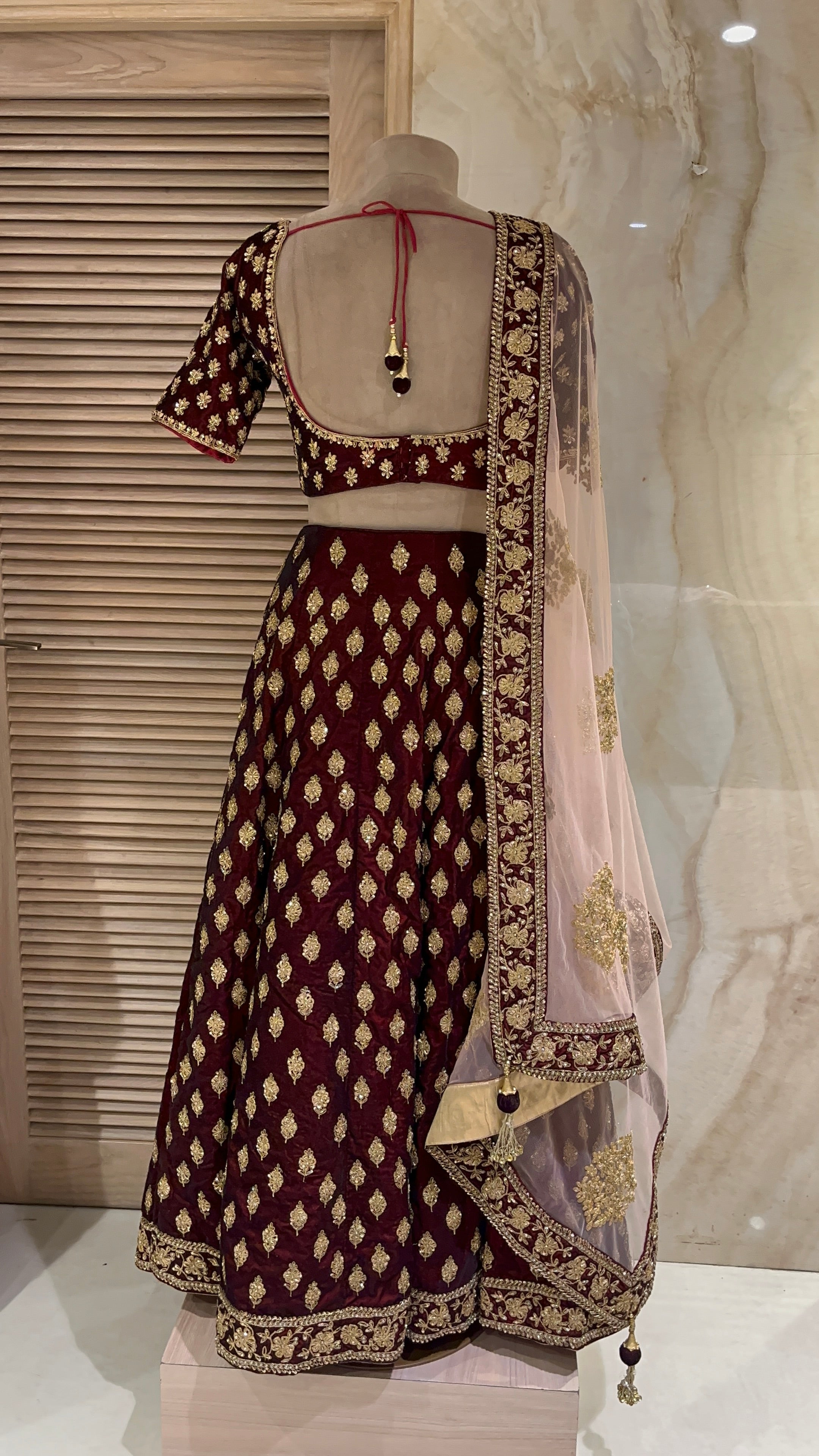 ROYAL EMBROIDERED LEHENGA SET