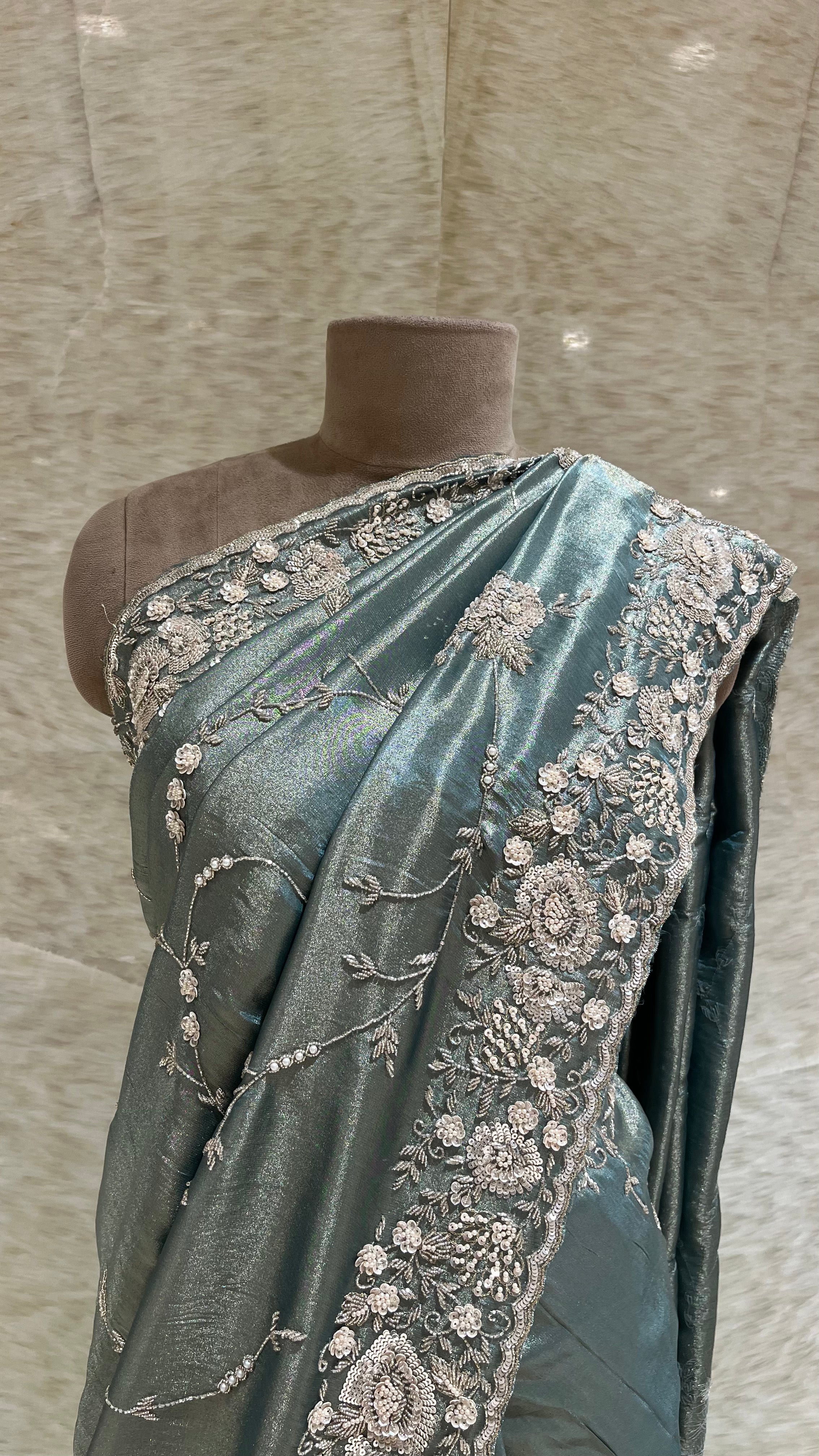 MODERN DESIGNER PARTY SAREE