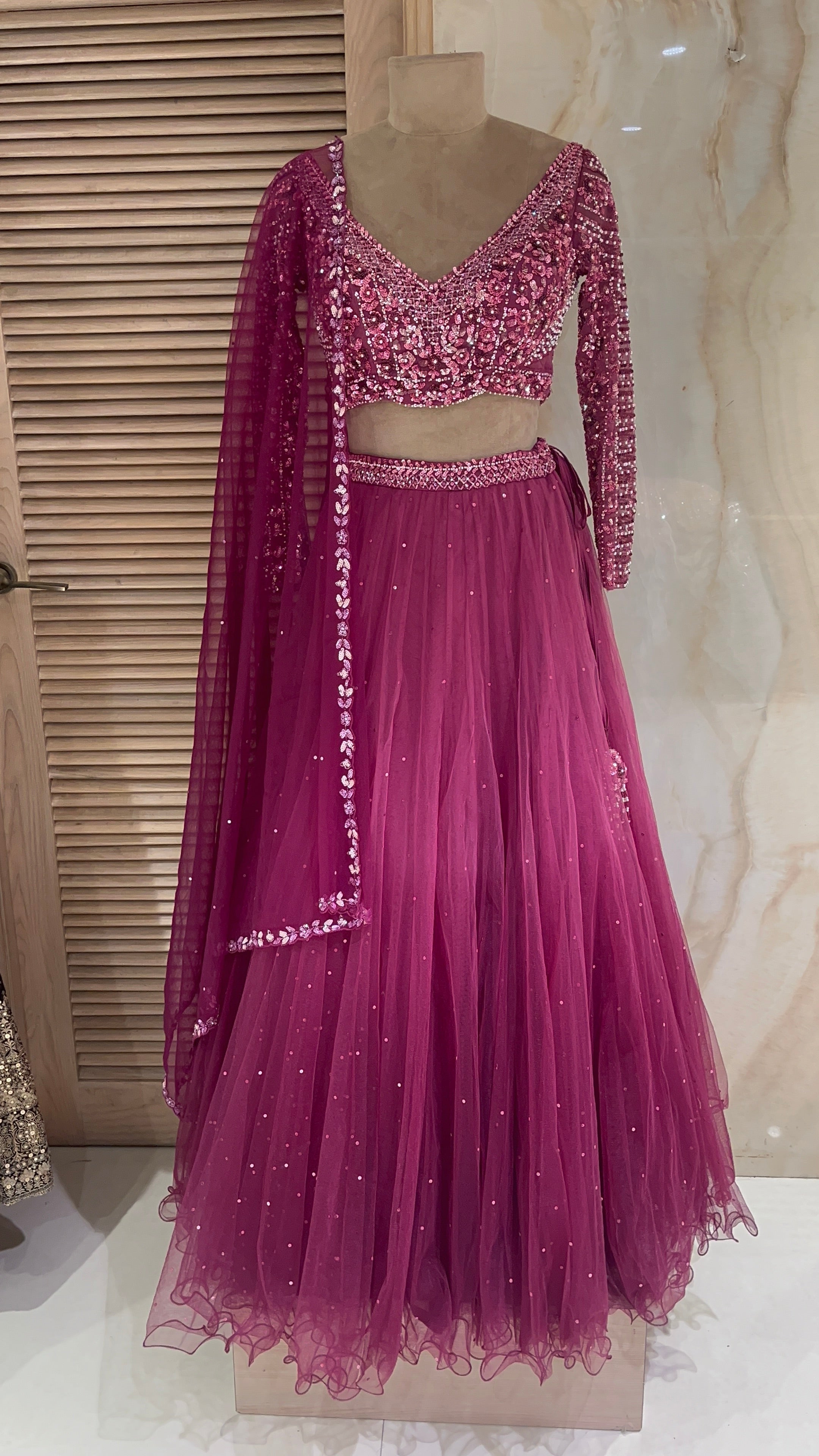 GORGEOUS DESIGNER LEHENGA SET