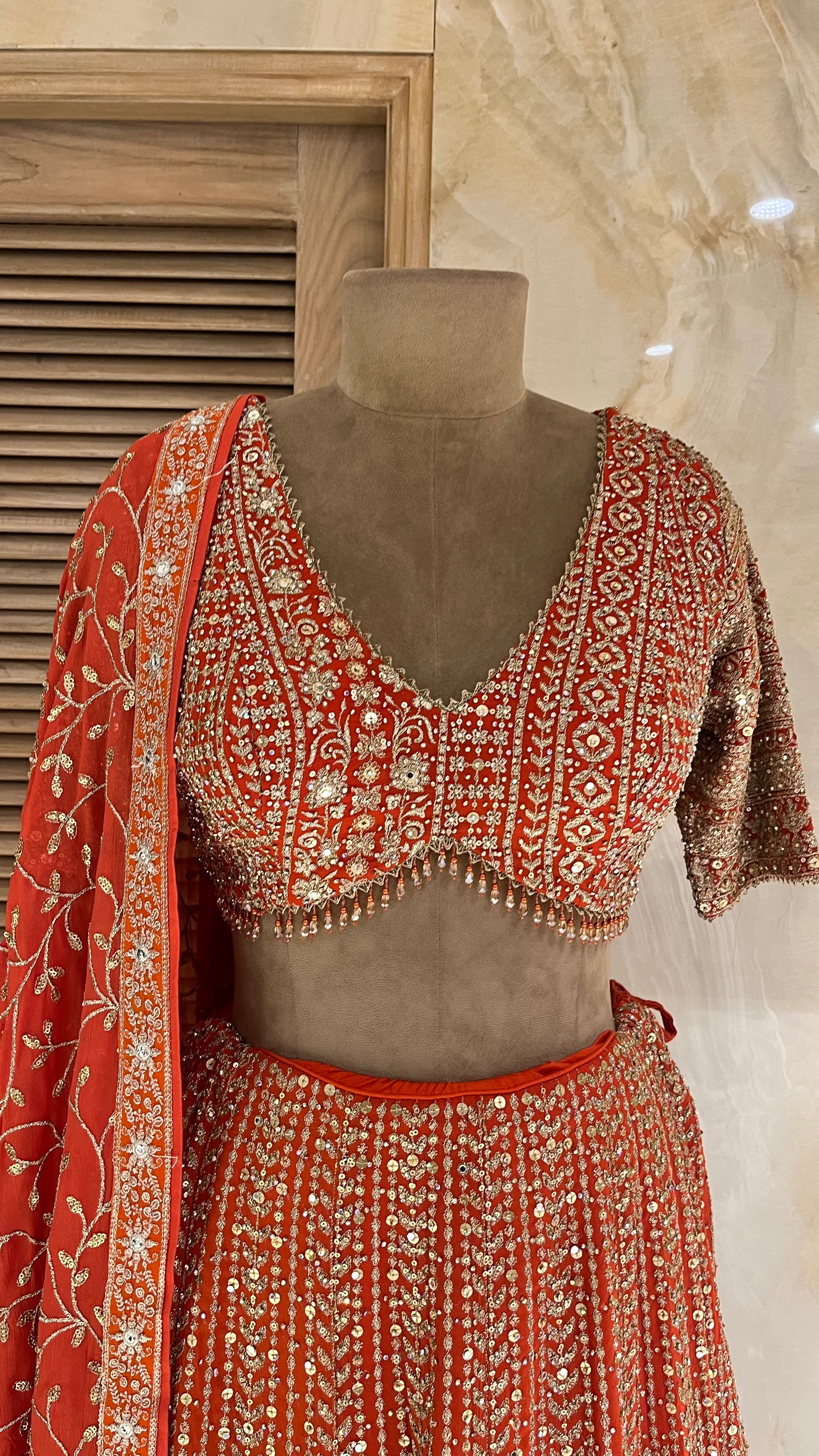 ELEGANT DESIGNER LEHENGA SET