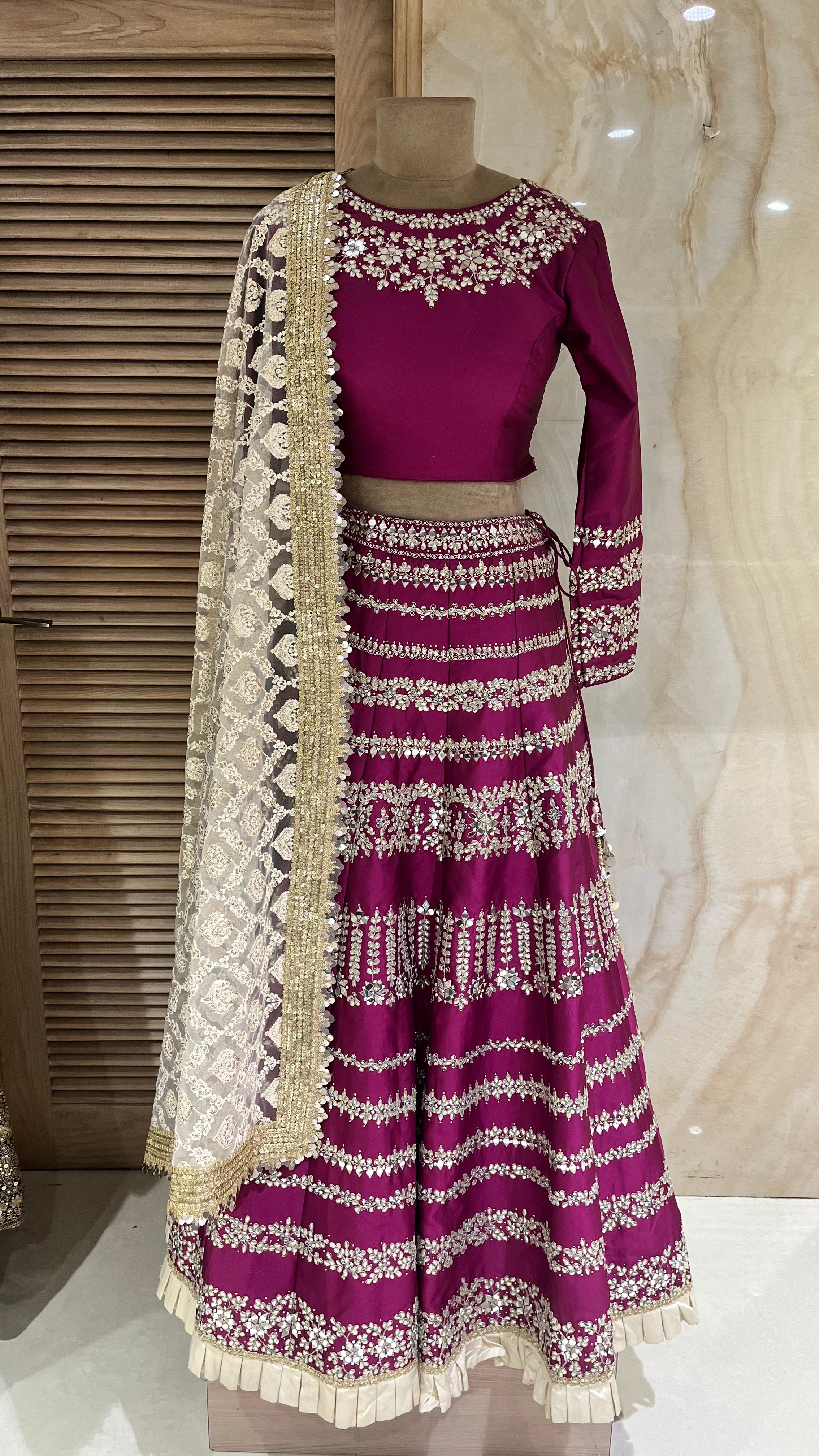 BEAUTIFUL DESIGNER LEHENGA SET