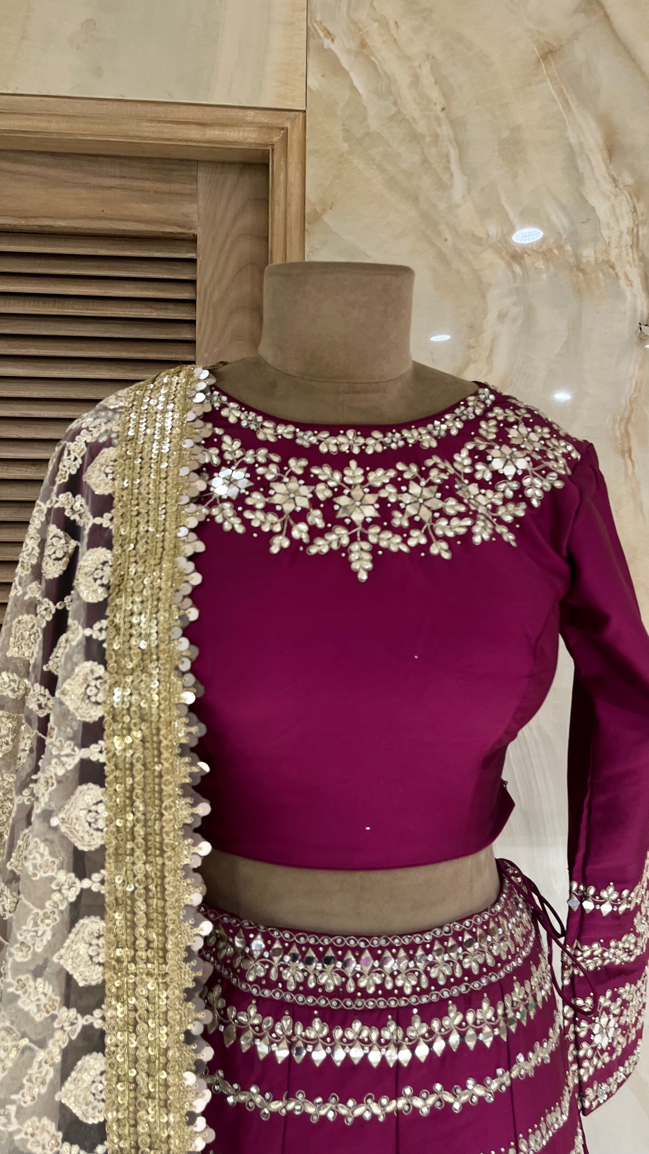 BEAUTIFUL DESIGNER LEHENGA SET
