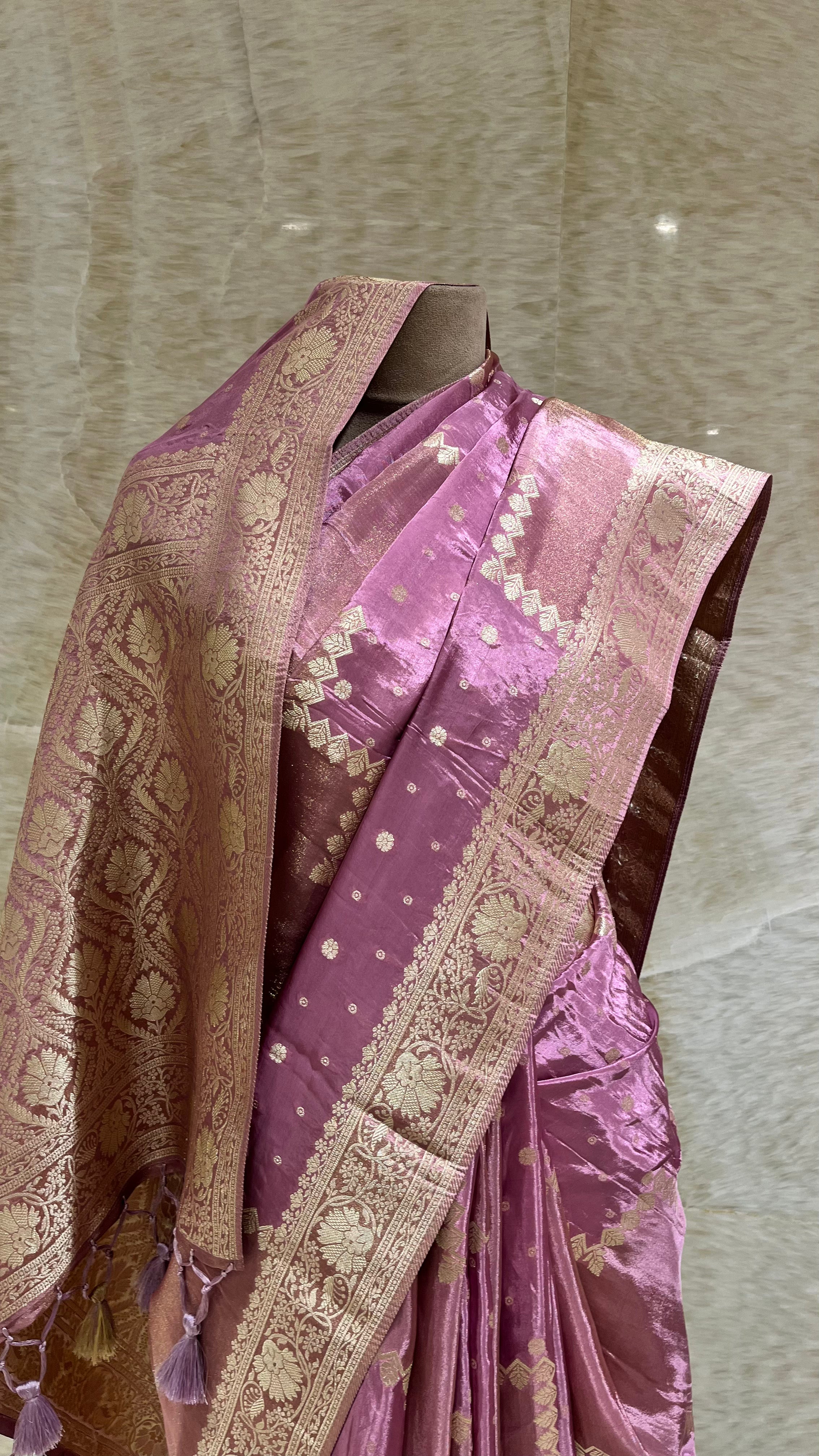 BANARASI SAREE WITH RICH ZARI WOVEN DESIGN