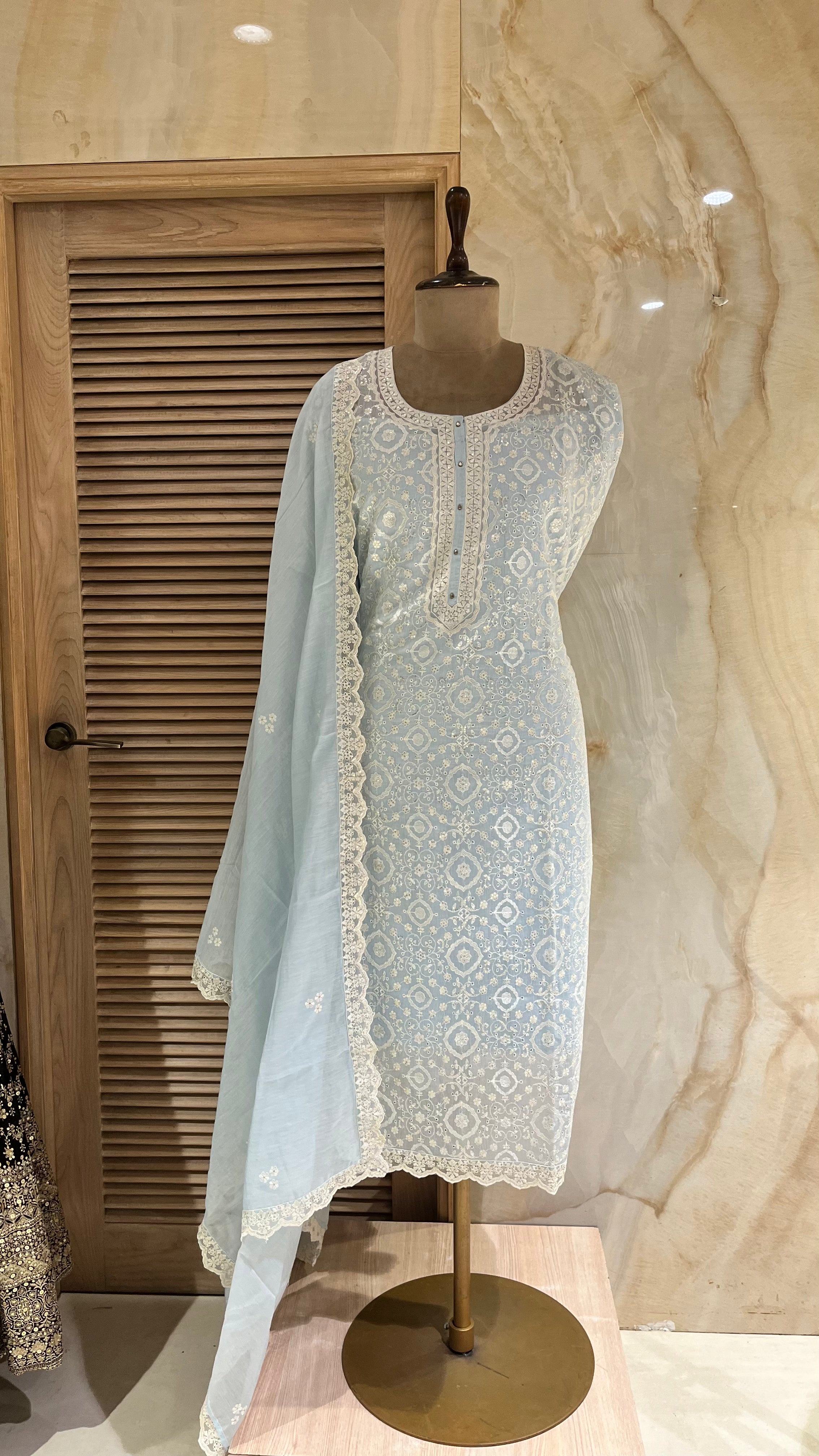 PREMIUM COTTON UNSTITCHED SUIT SET