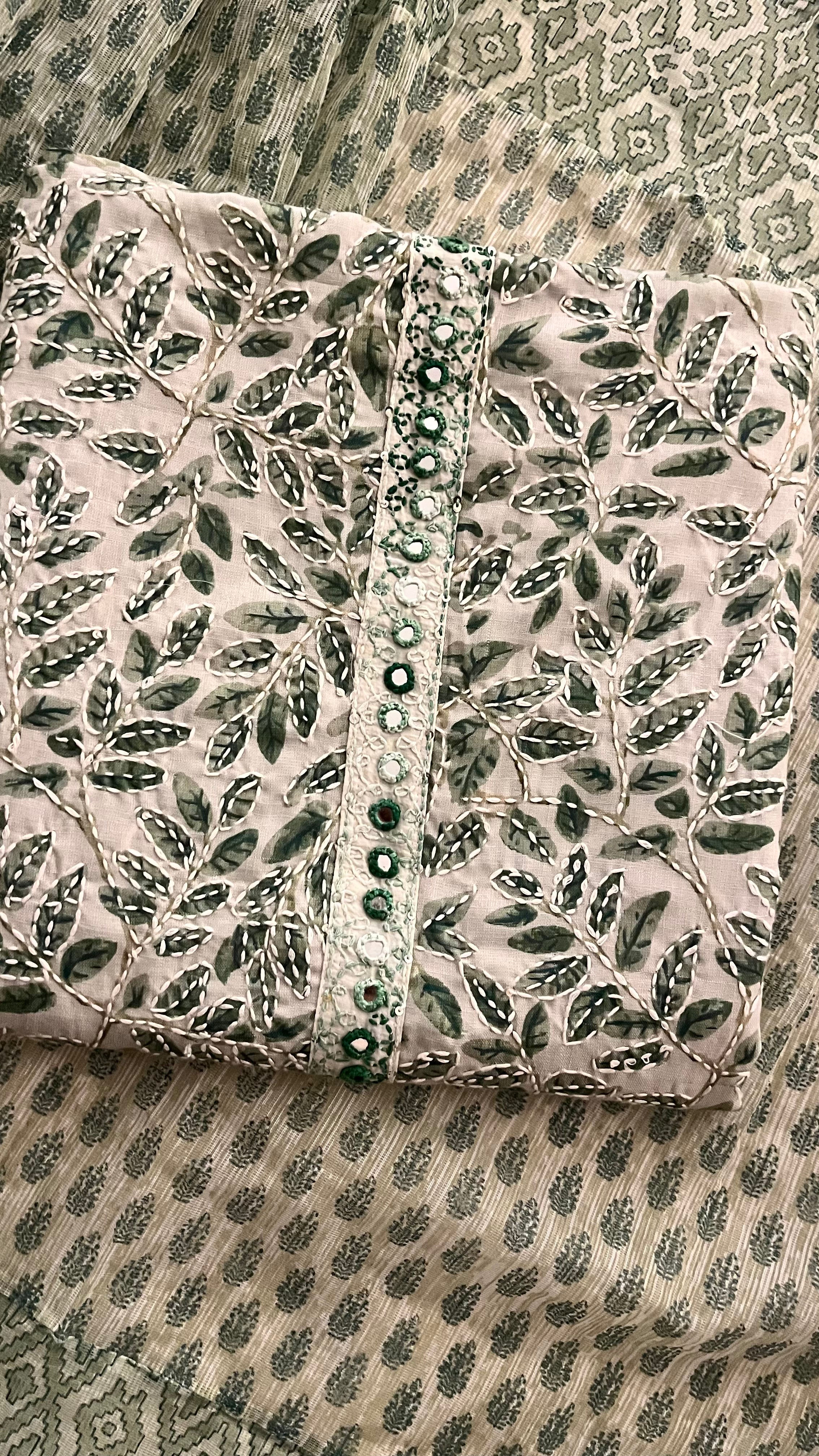 PREMIUM COTTON UNSTITCHED SUIT SET