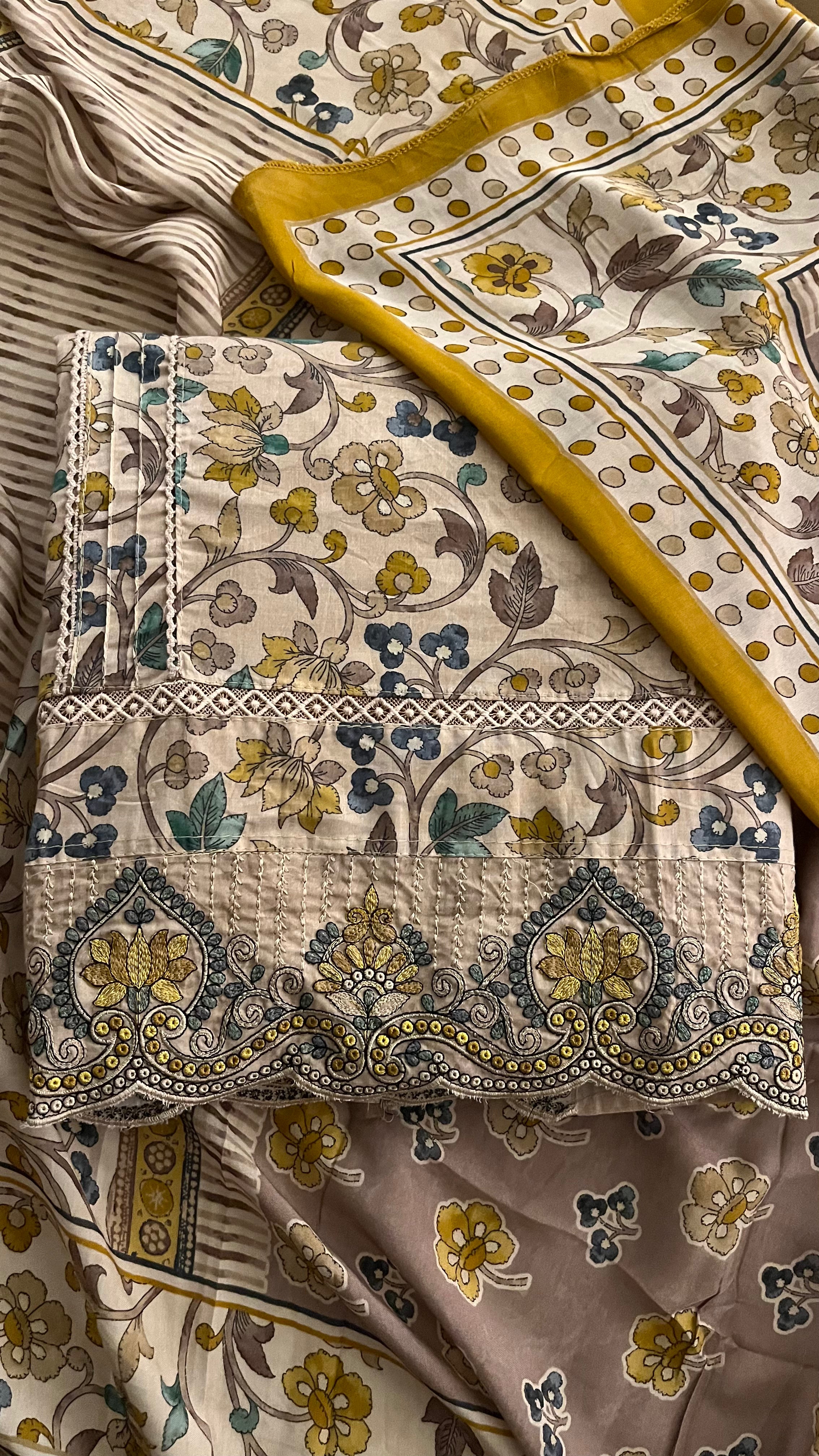 CLASSIC COTTON UNSTITCHED SUIT