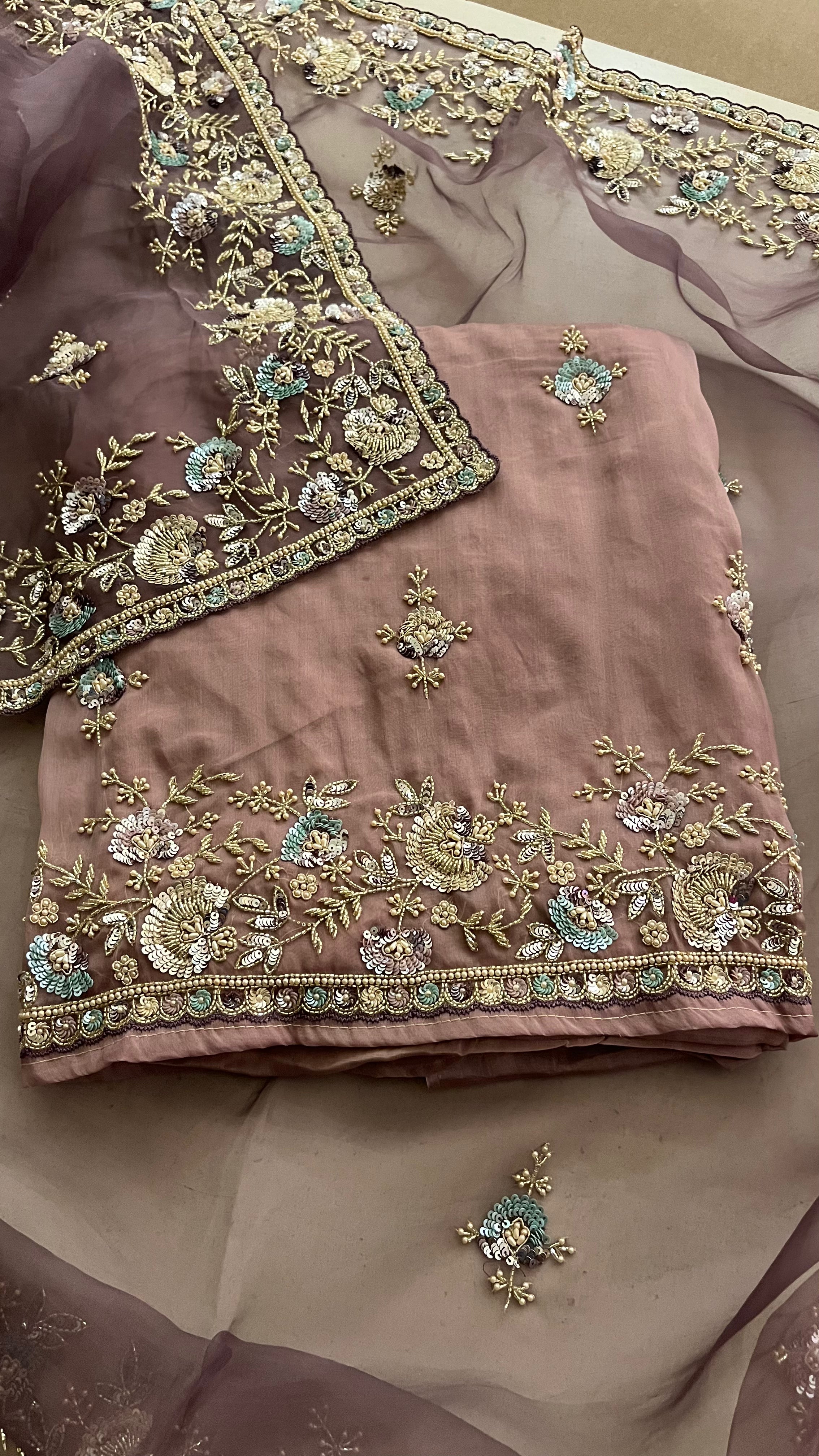 PREMIUM EMBROIDERY UNSTITCHED SUIT