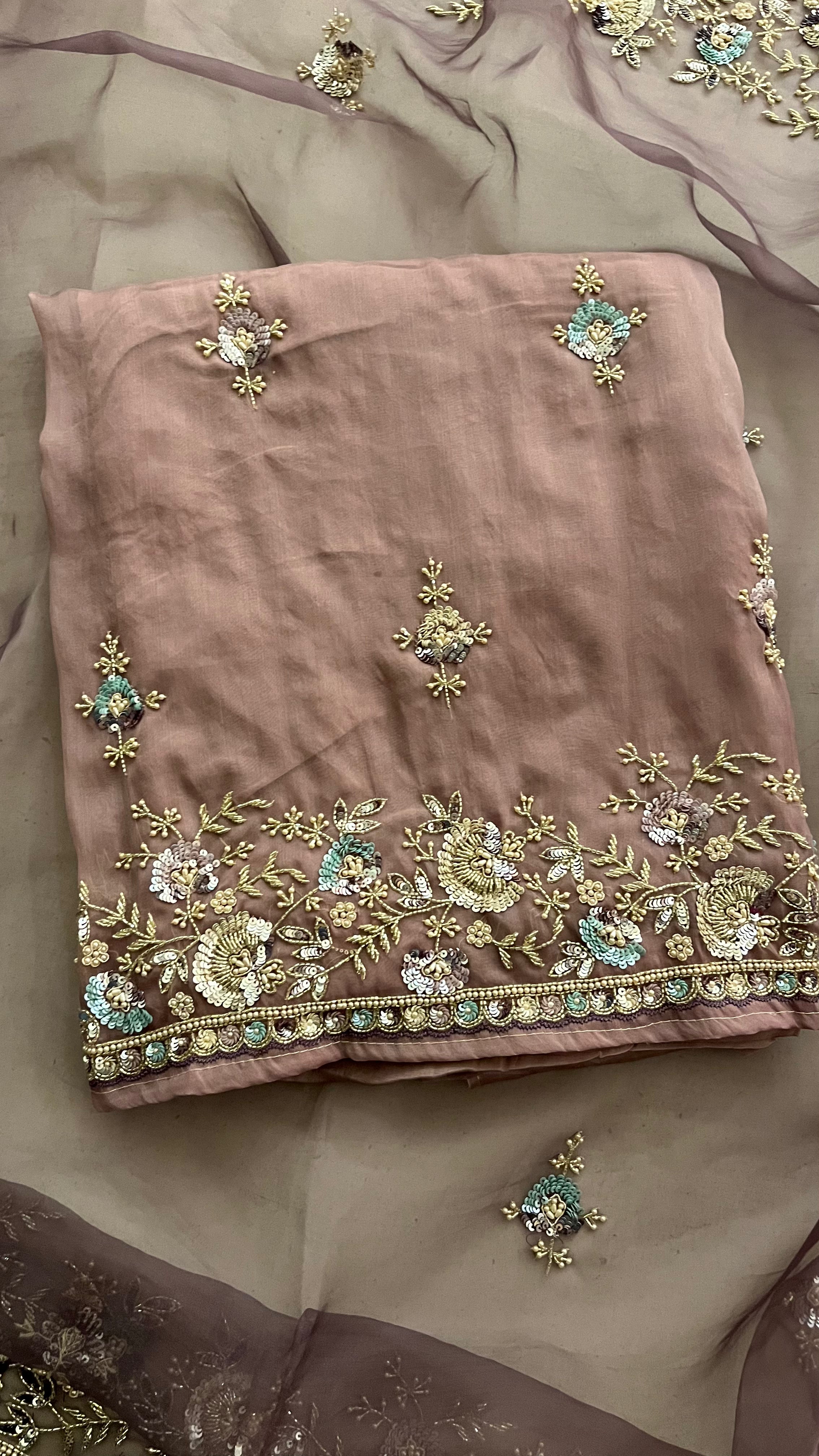PREMIUM EMBROIDERY UNSTITCHED SUIT