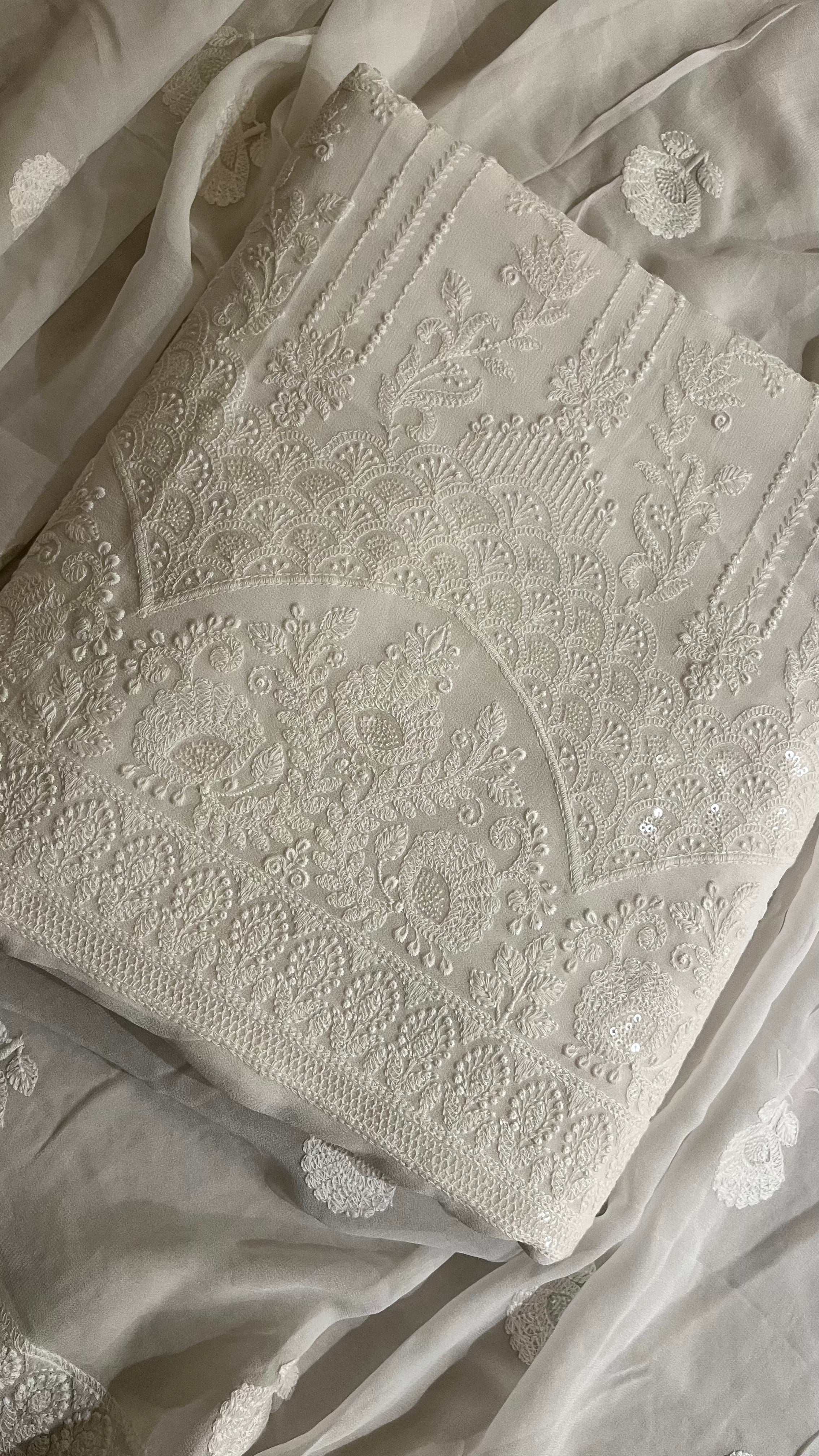 CLASSIC LUCKNOWI UNSTITCHED SUIT