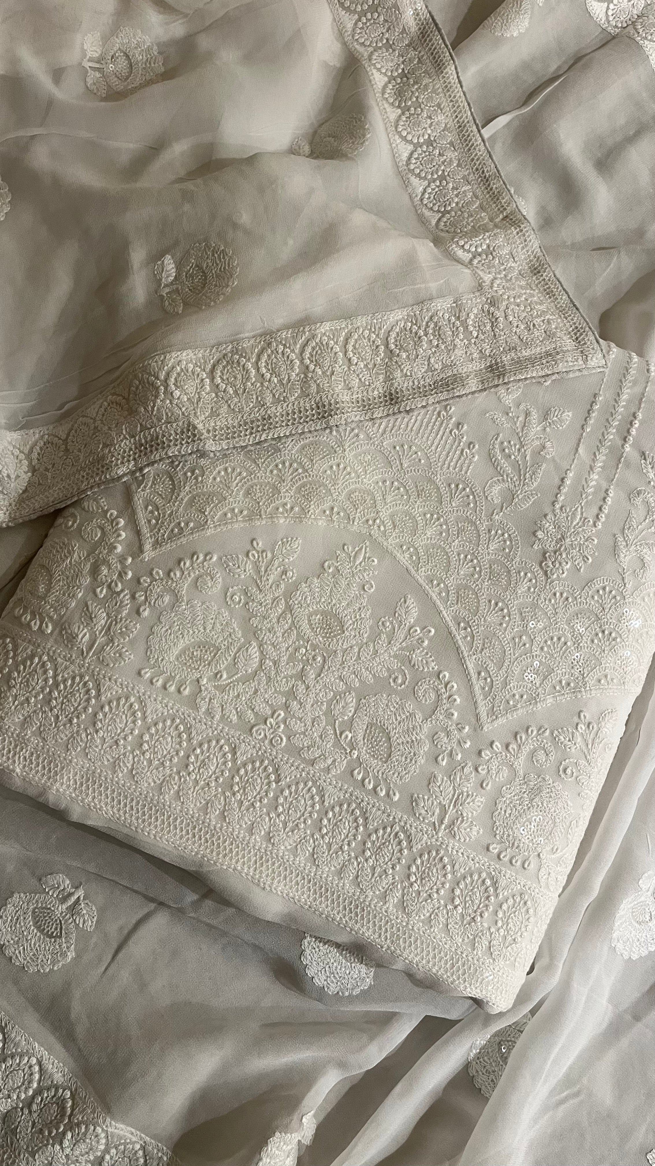 CLASSIC LUCKNOWI UNSTITCHED SUIT