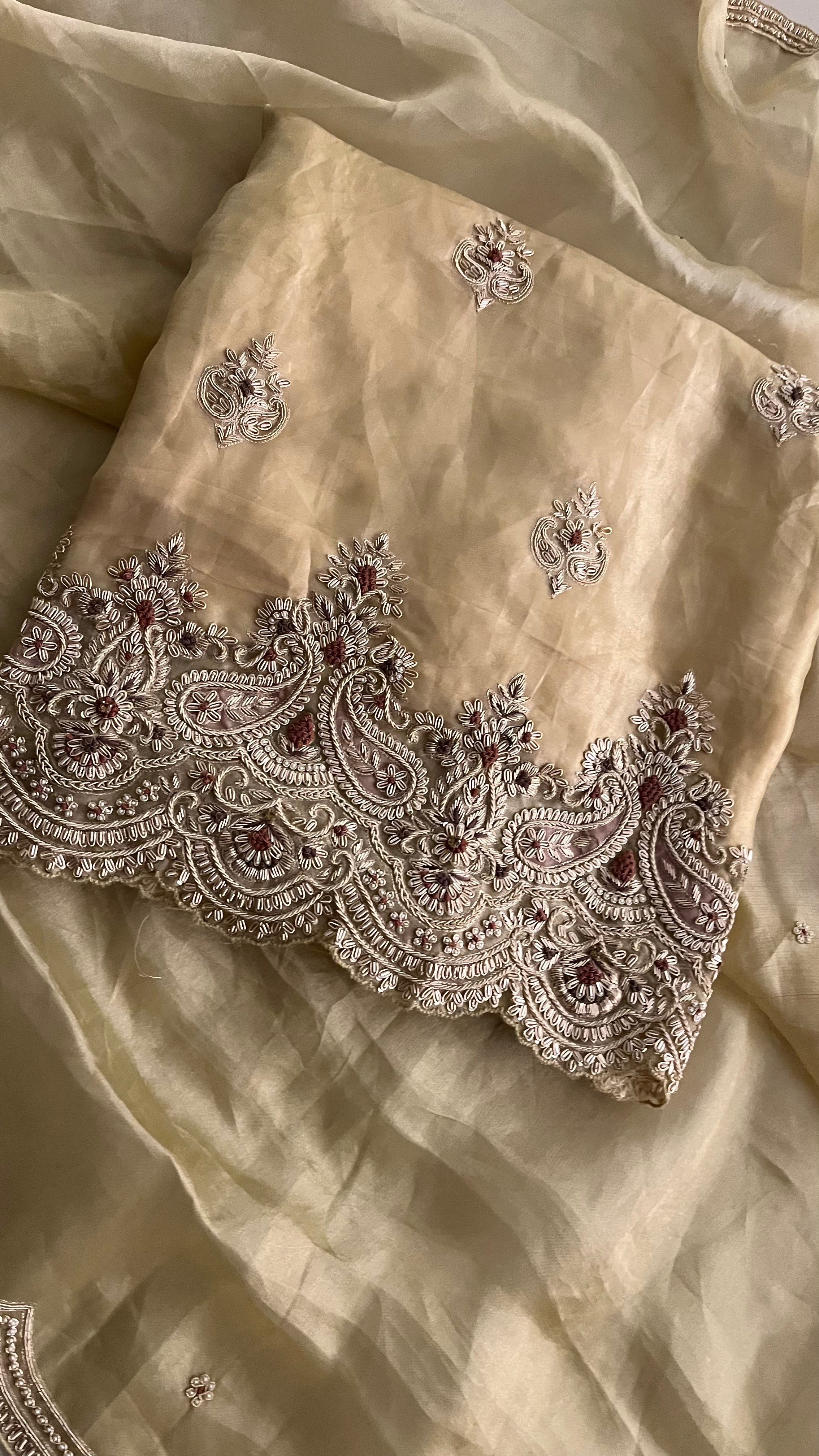 PREMIUM FESTIVE UNSTITCHED SUIT SET