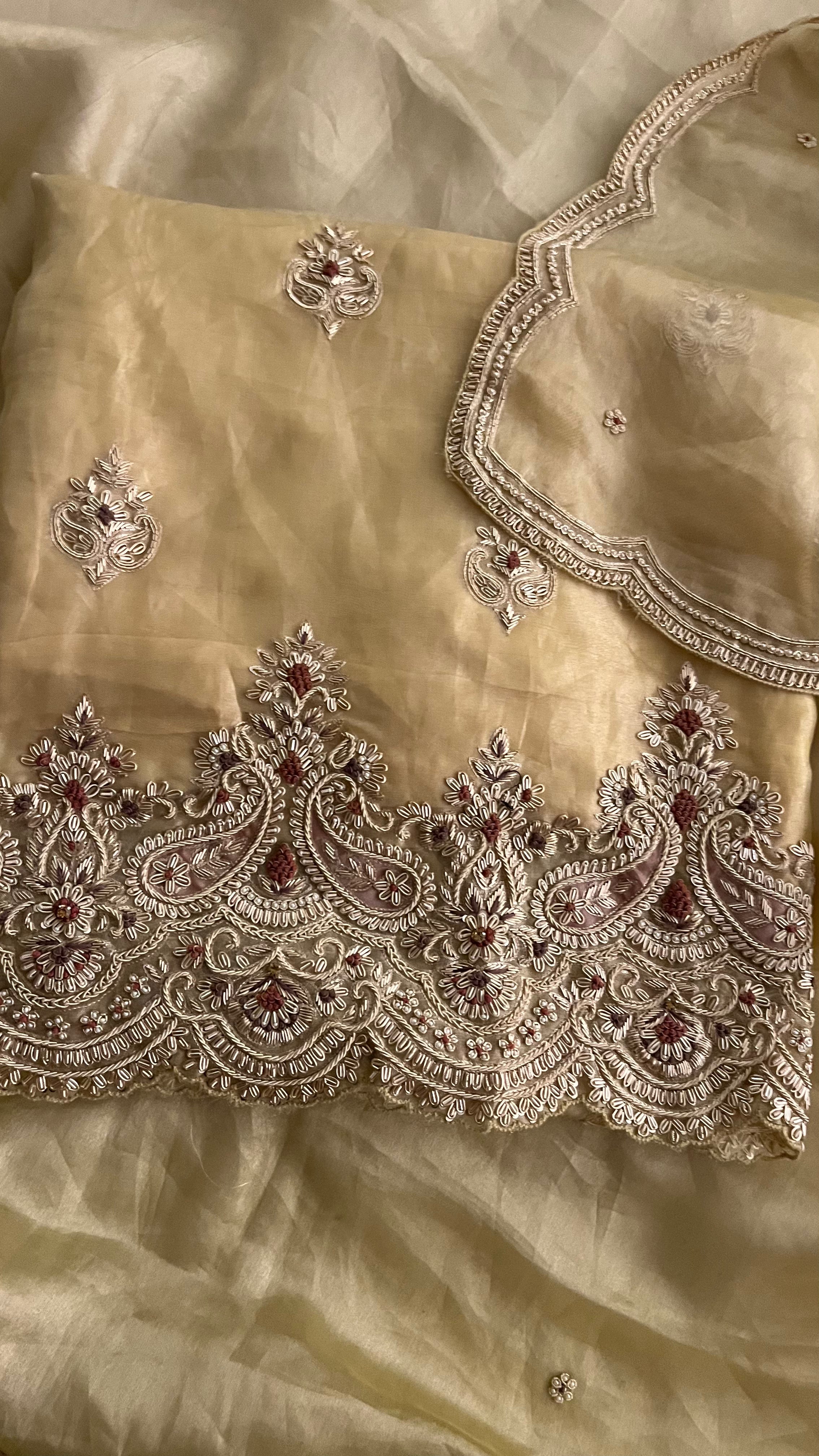PREMIUM FESTIVE UNSTITCHED SUIT SET