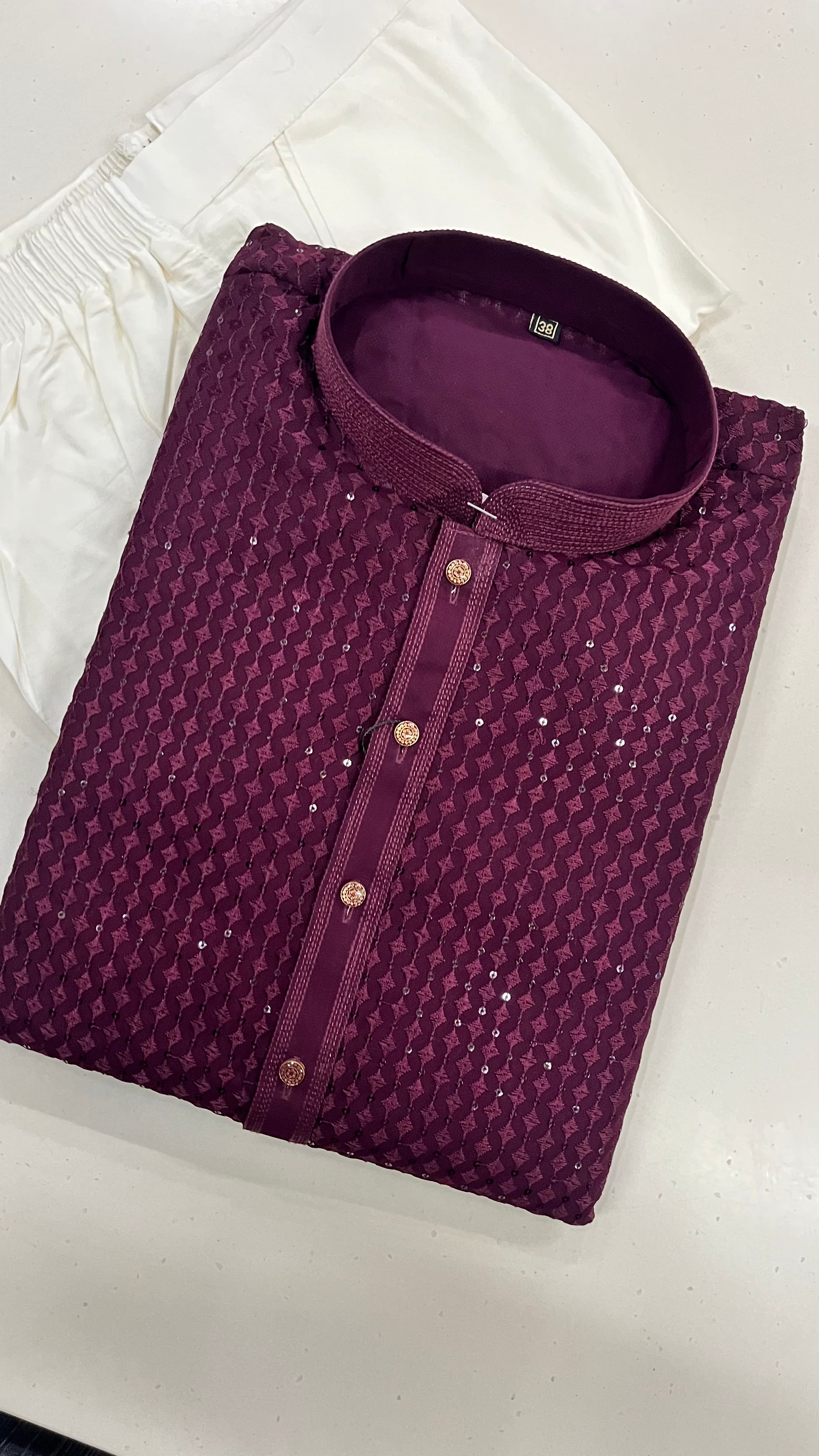 MEN’S DESIGNER KURTA PAJAMA SET