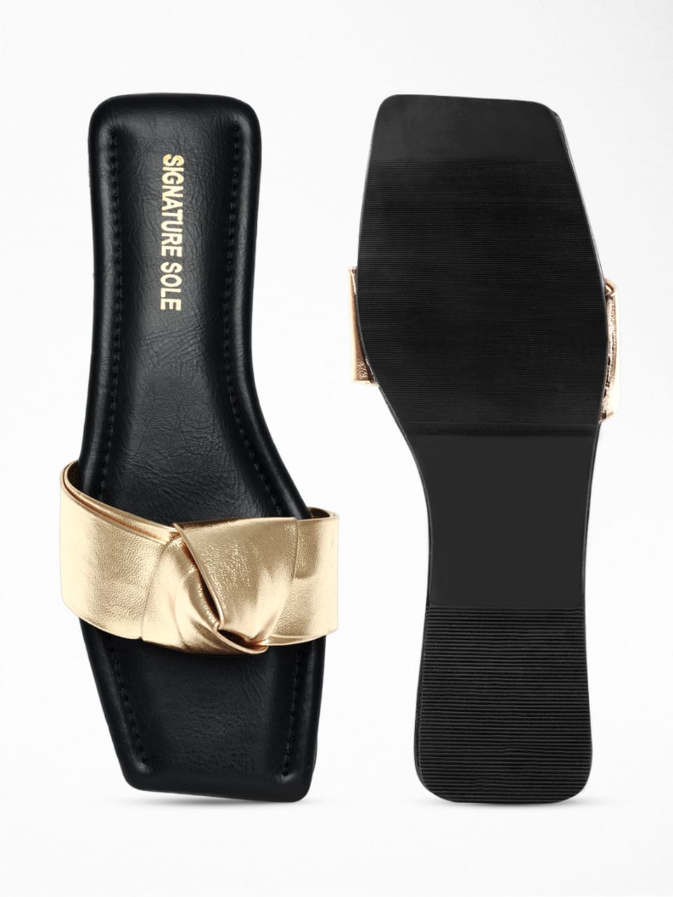 Stylish Open Toe Flat Sandals