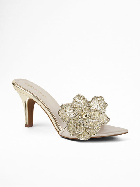 3D Flower Heel