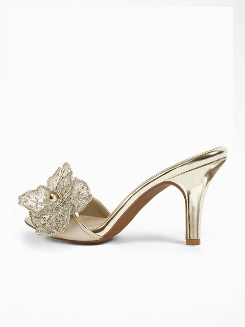 3D Flower Heel