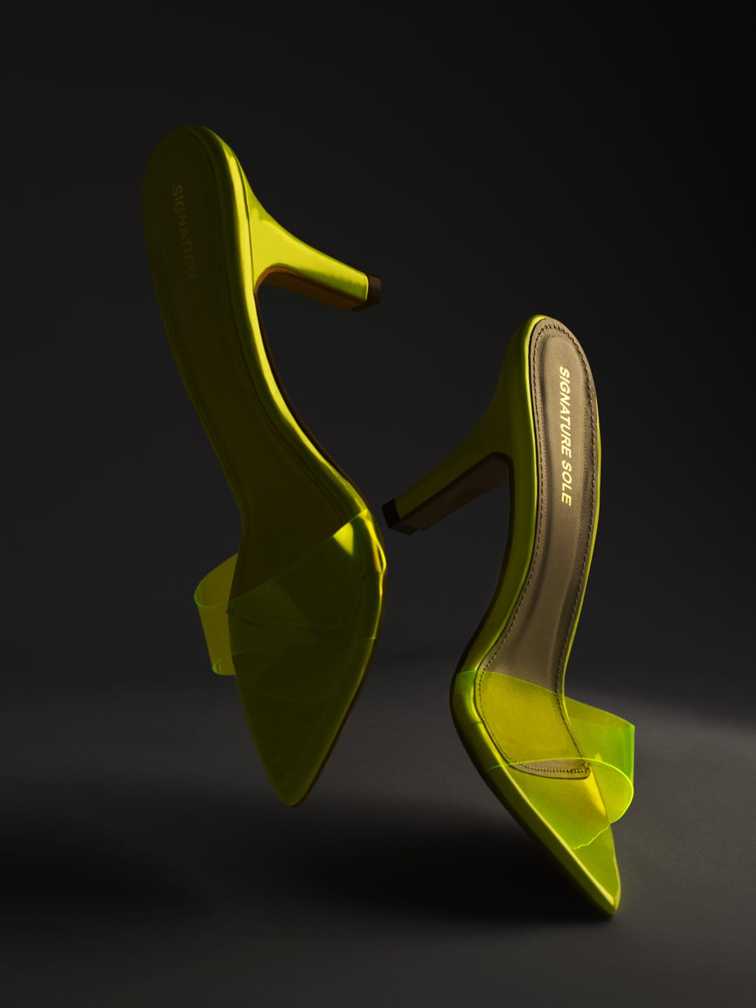 Green Neon Heel