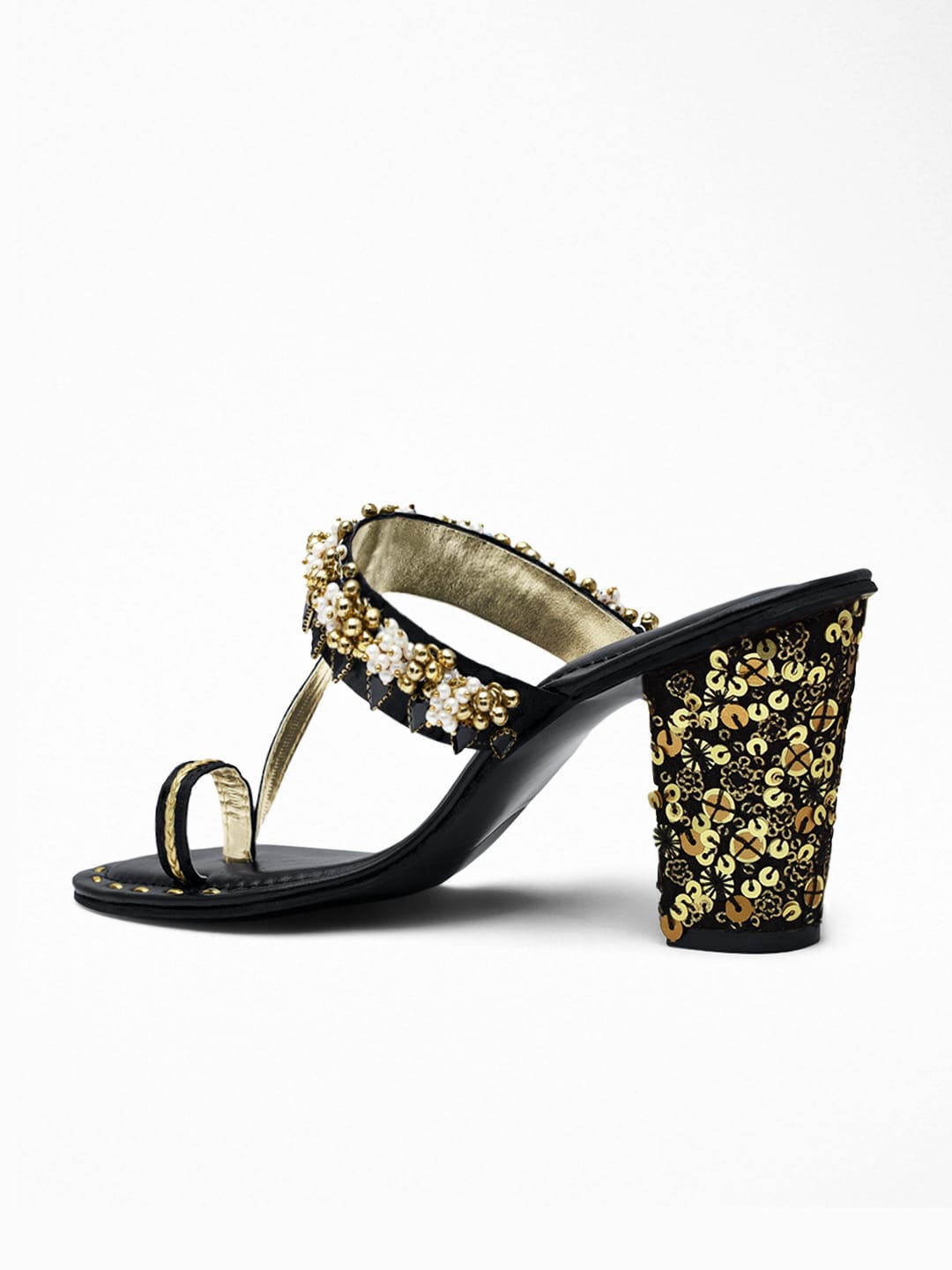 Sequin Embroidery Heel