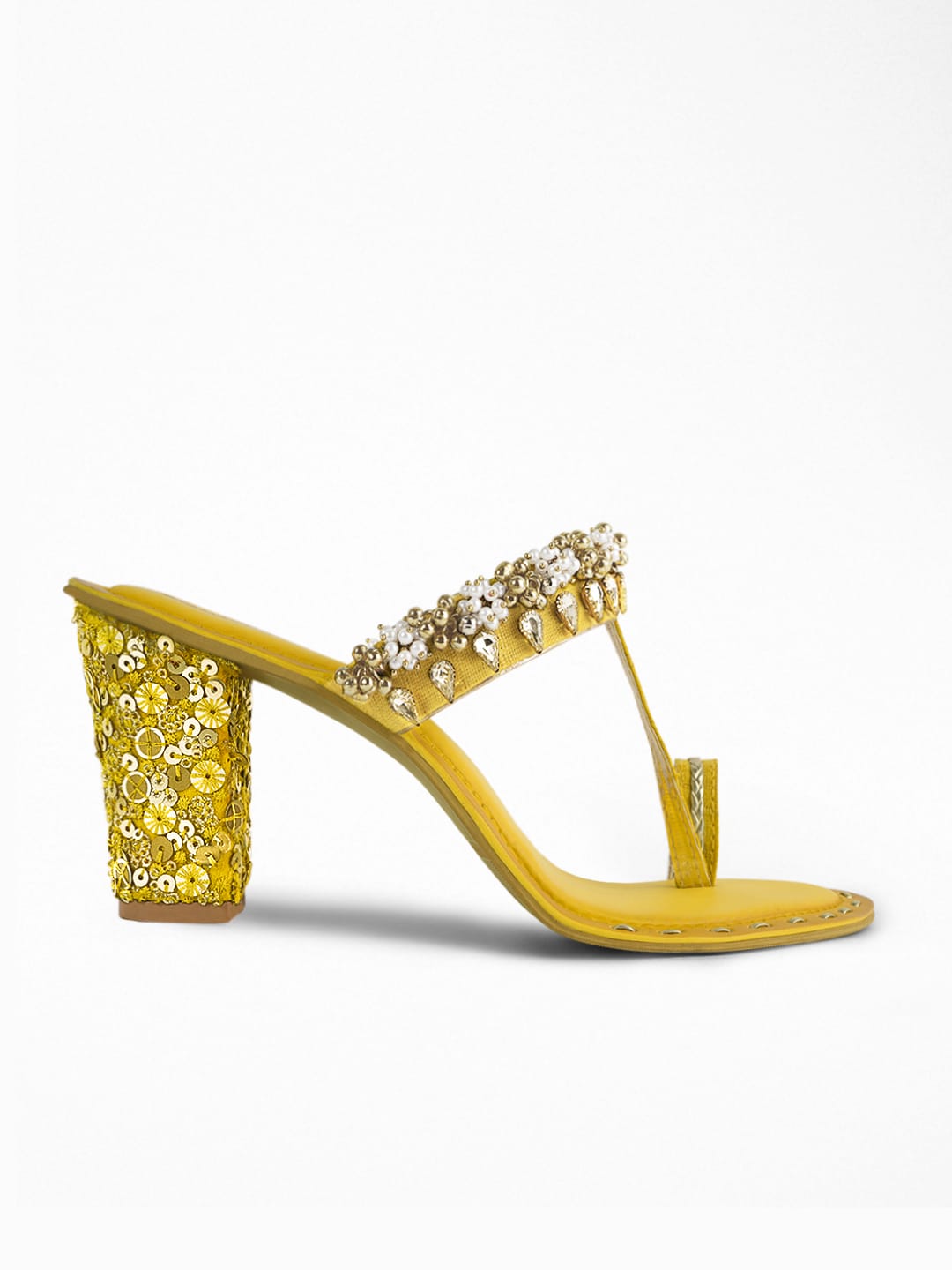 Sequin Embroidery Heel