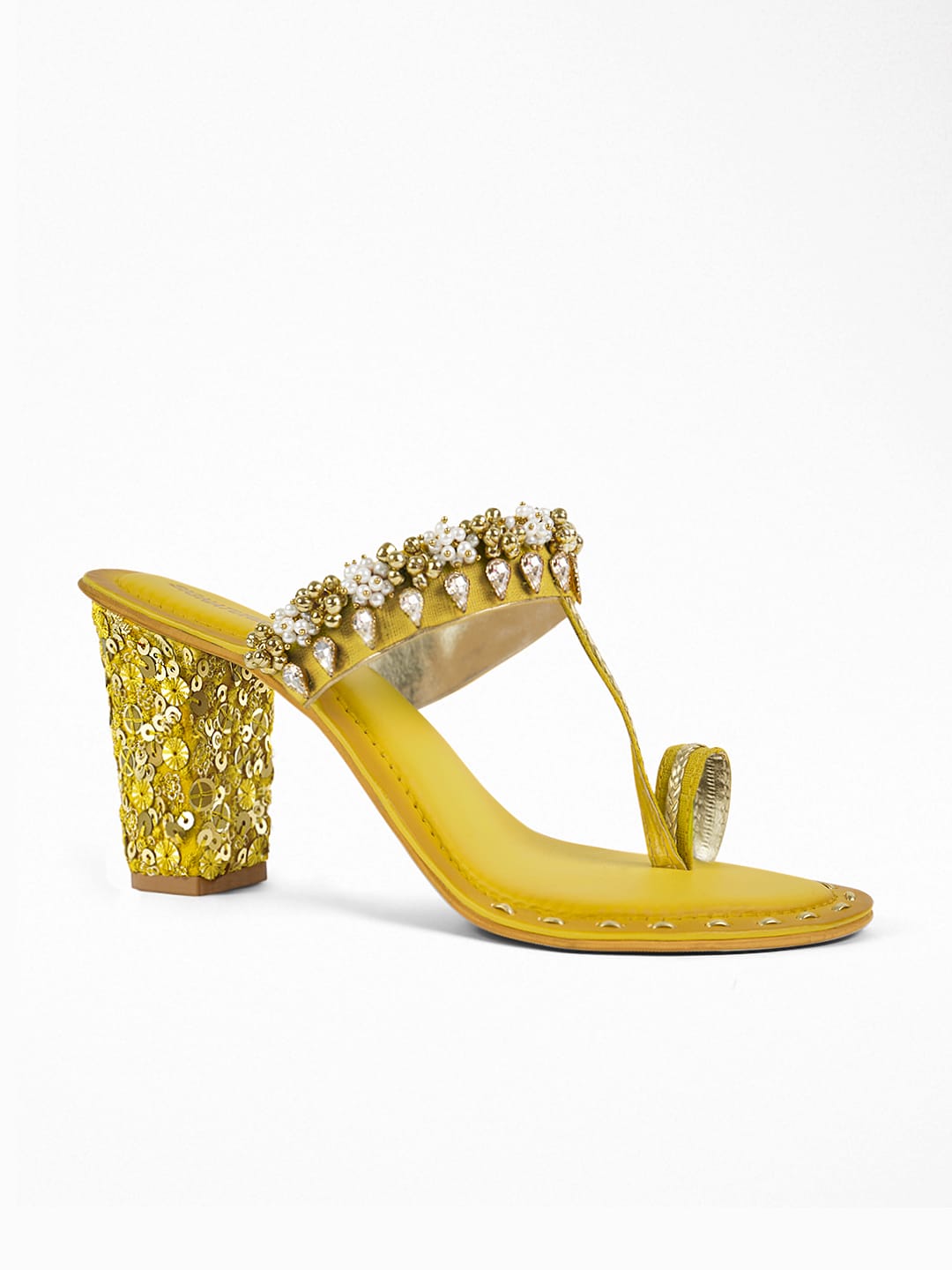 Sequin Embroidery Heel