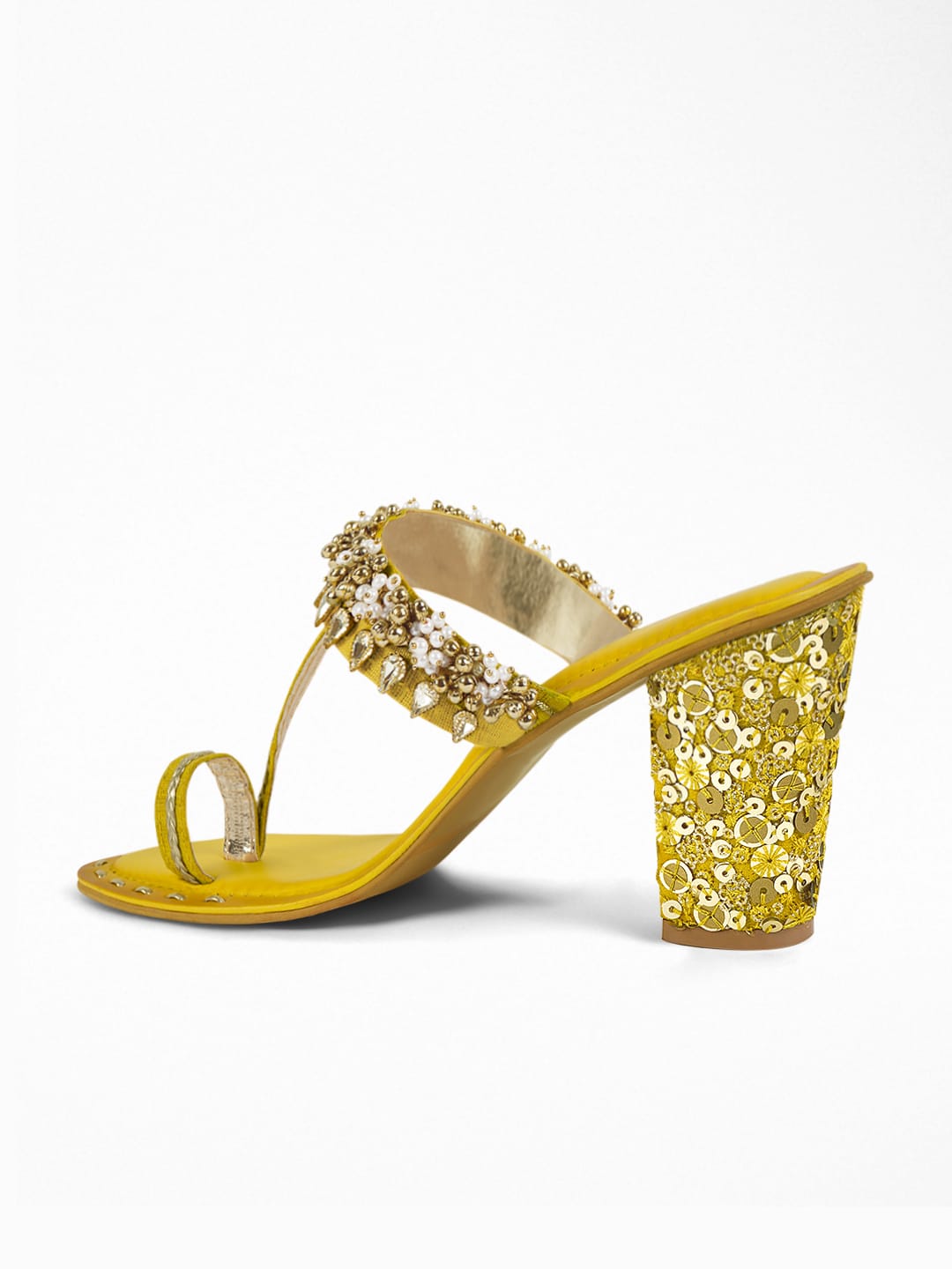 Sequin Embroidery Heel