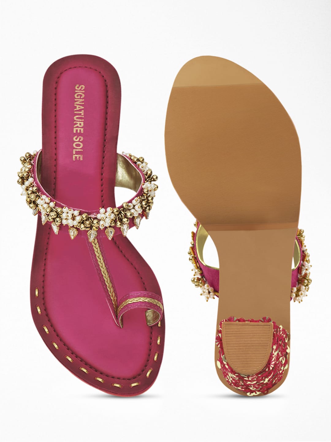 Sequin Embroidery Heel