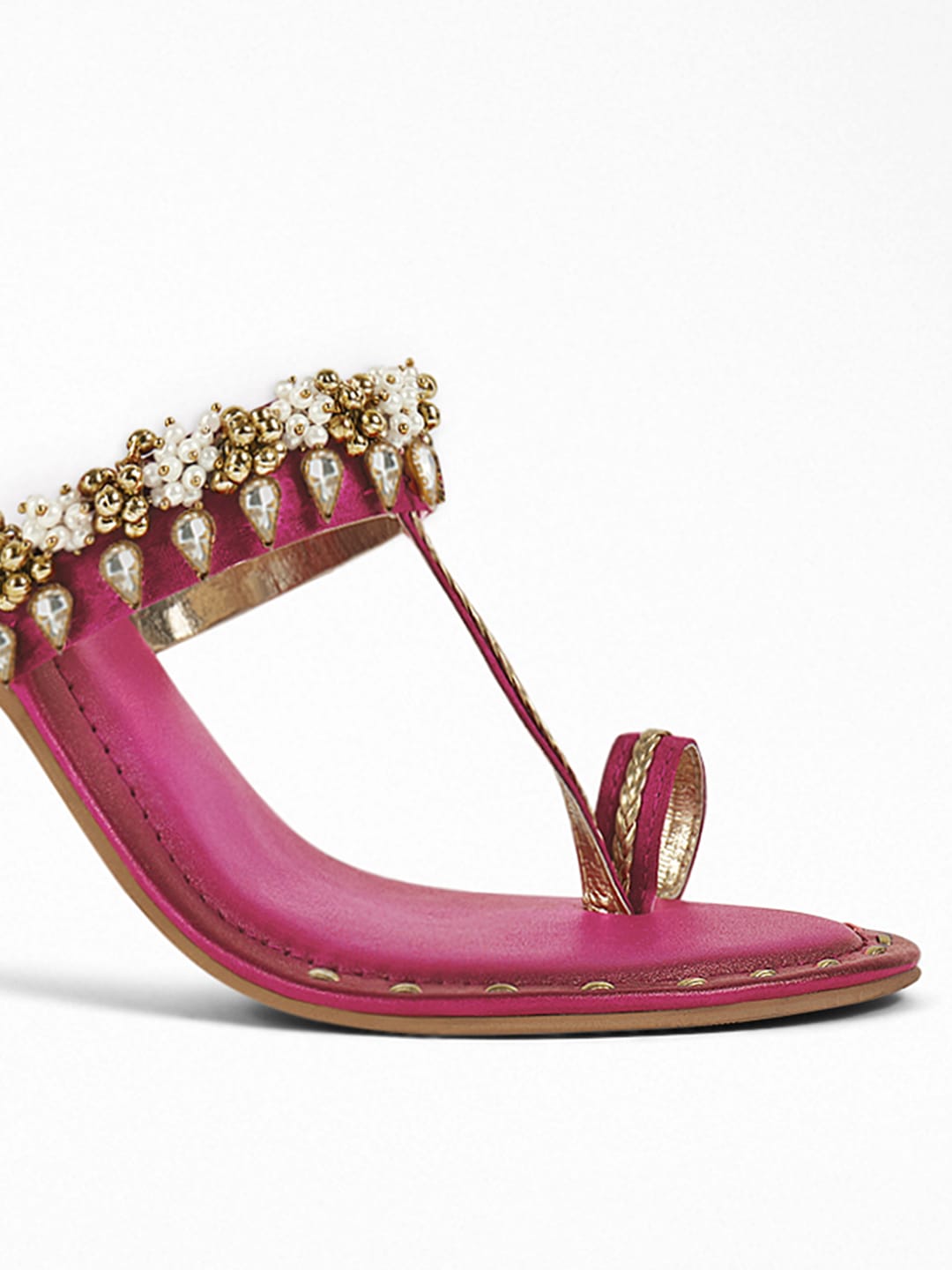 Sequin Embroidery Heel