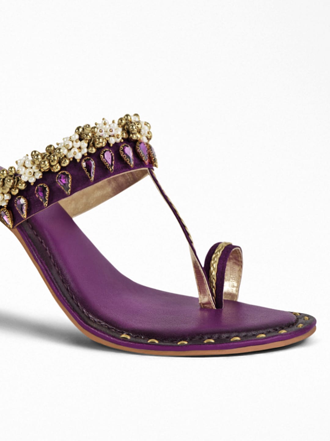 Sequin Embroidery Heel