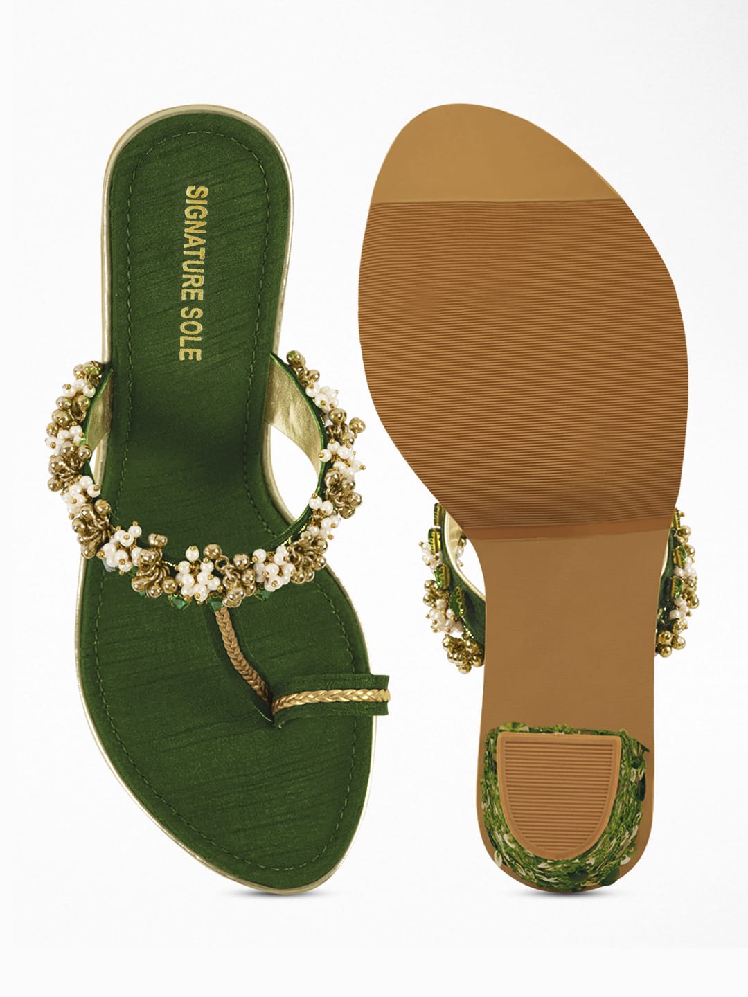 Sequin Embroidery Heel