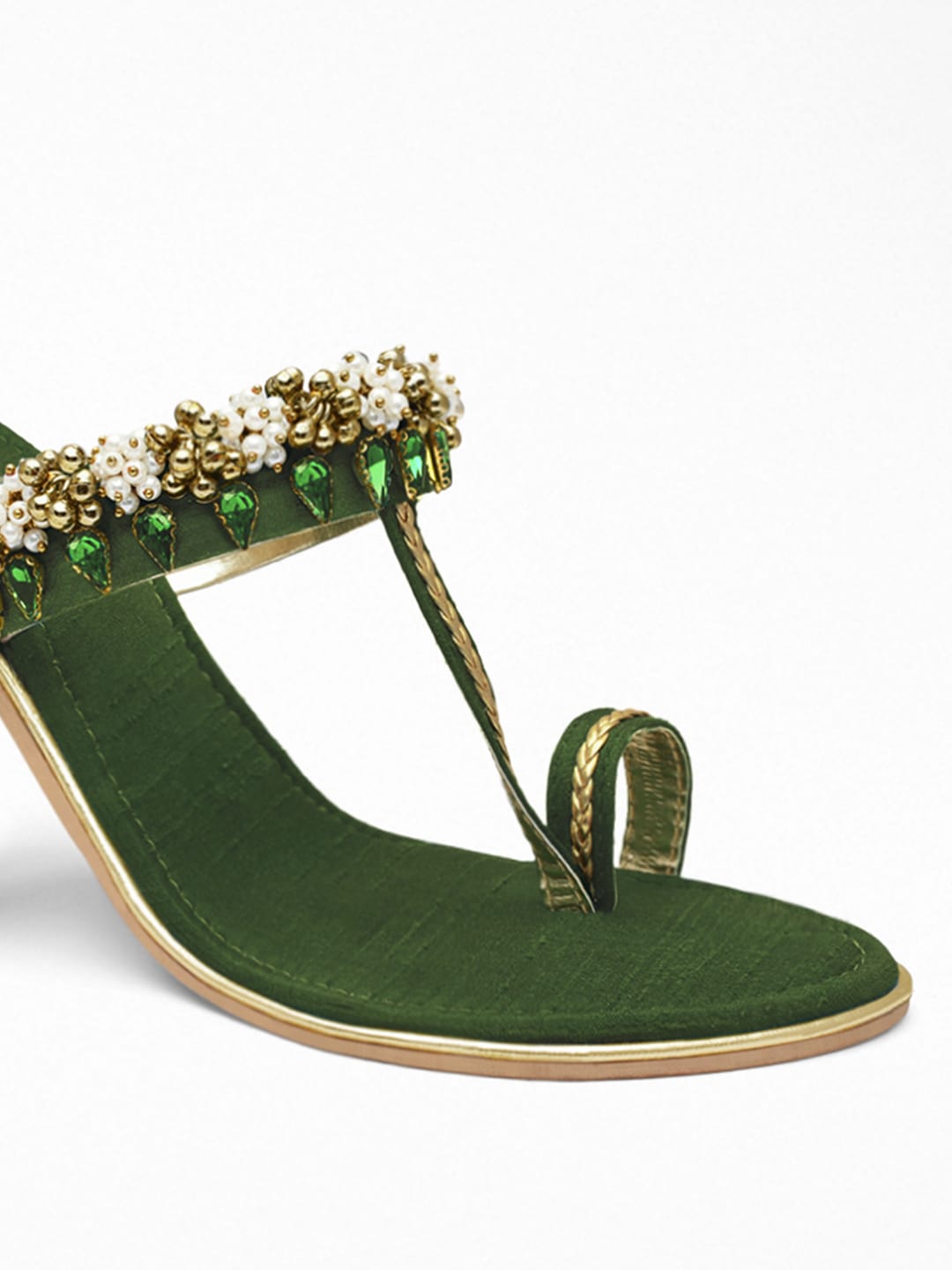 Sequin Embroidery Heel