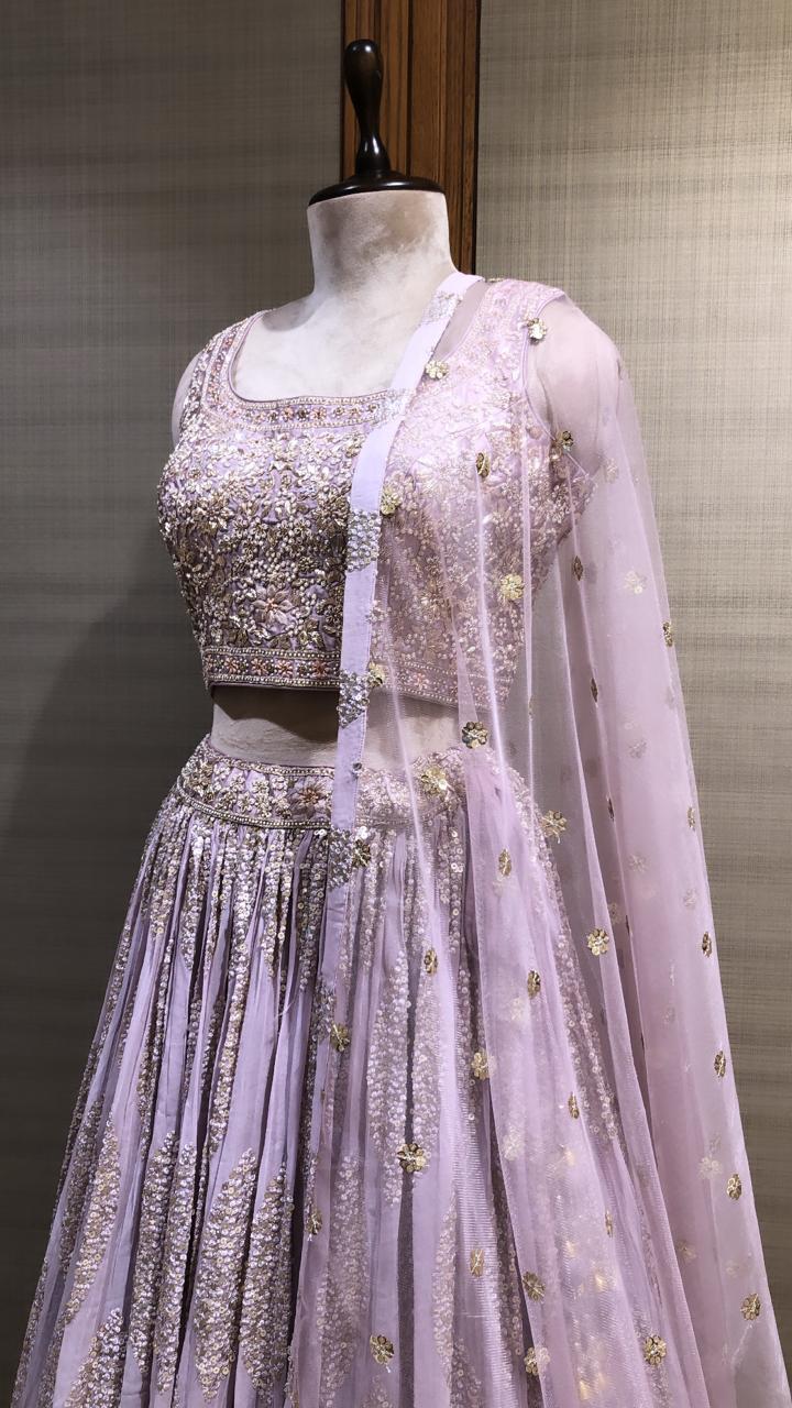 Mirror & Gota Patti Magic: Lehenga Choli Ensemble